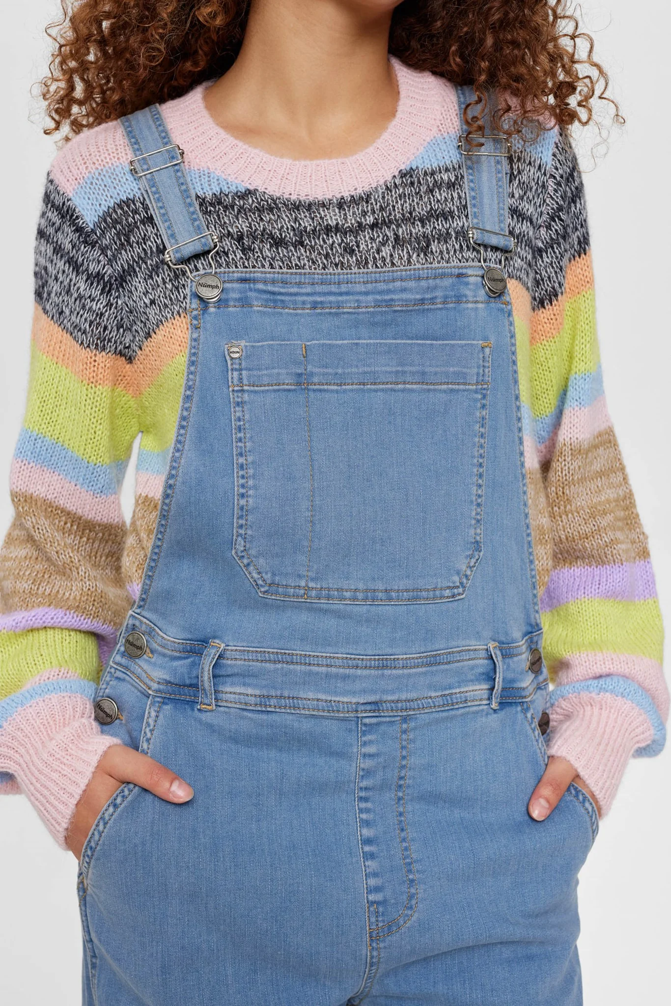 NURIO OVERALL  - Medium Blue Denim - Image 4