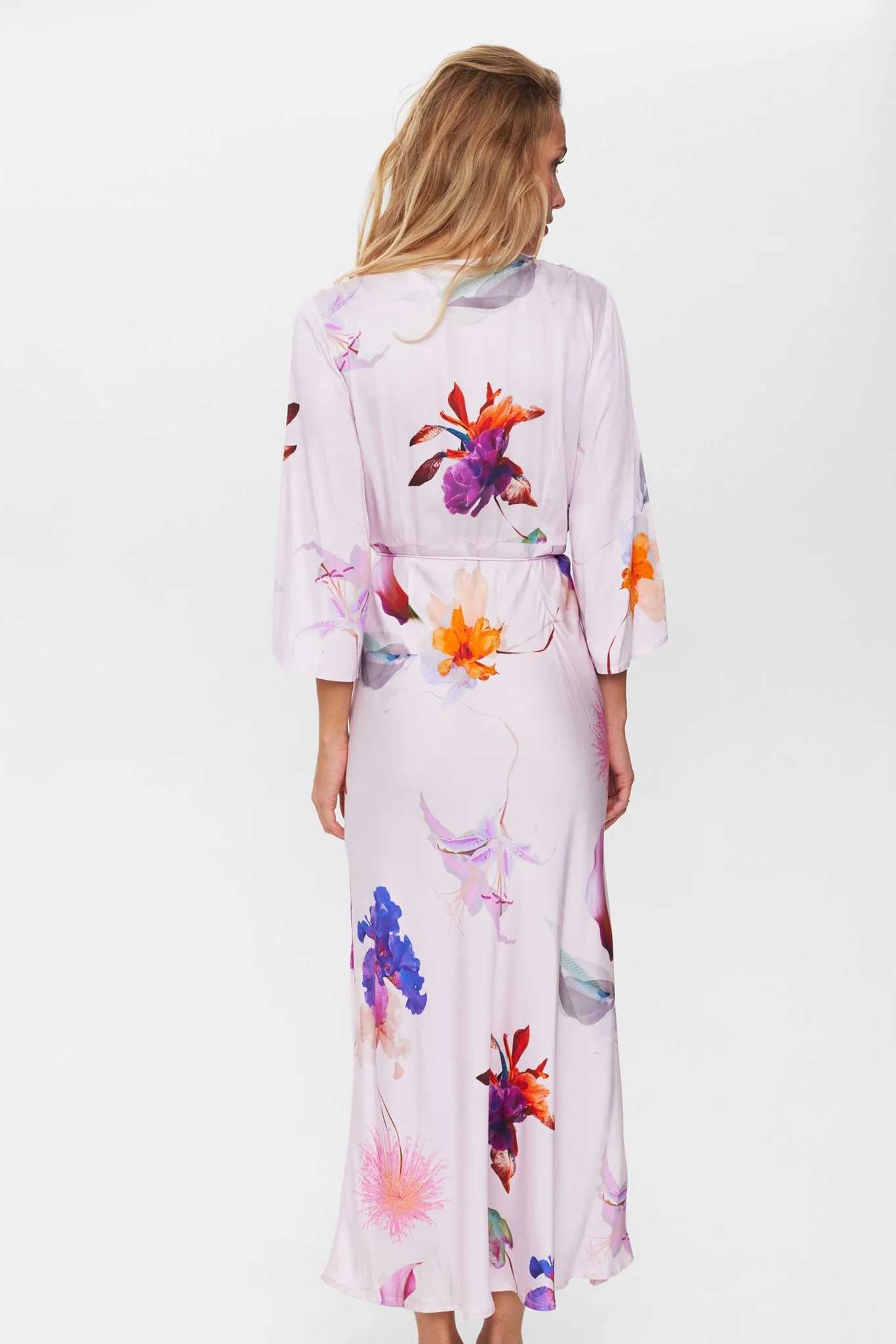 NURITA LONG DRESS - Lilac Snow - Image 2
