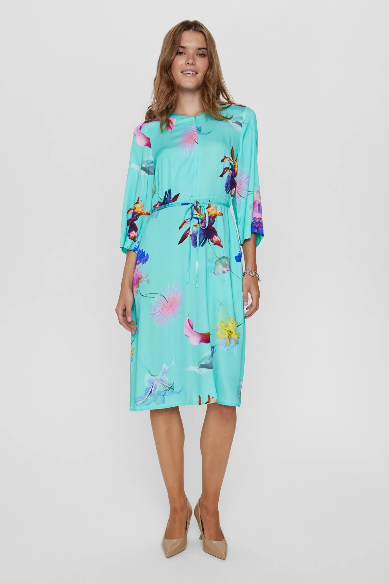 NURITA NEW DRESS - Pool Blue - Image 3