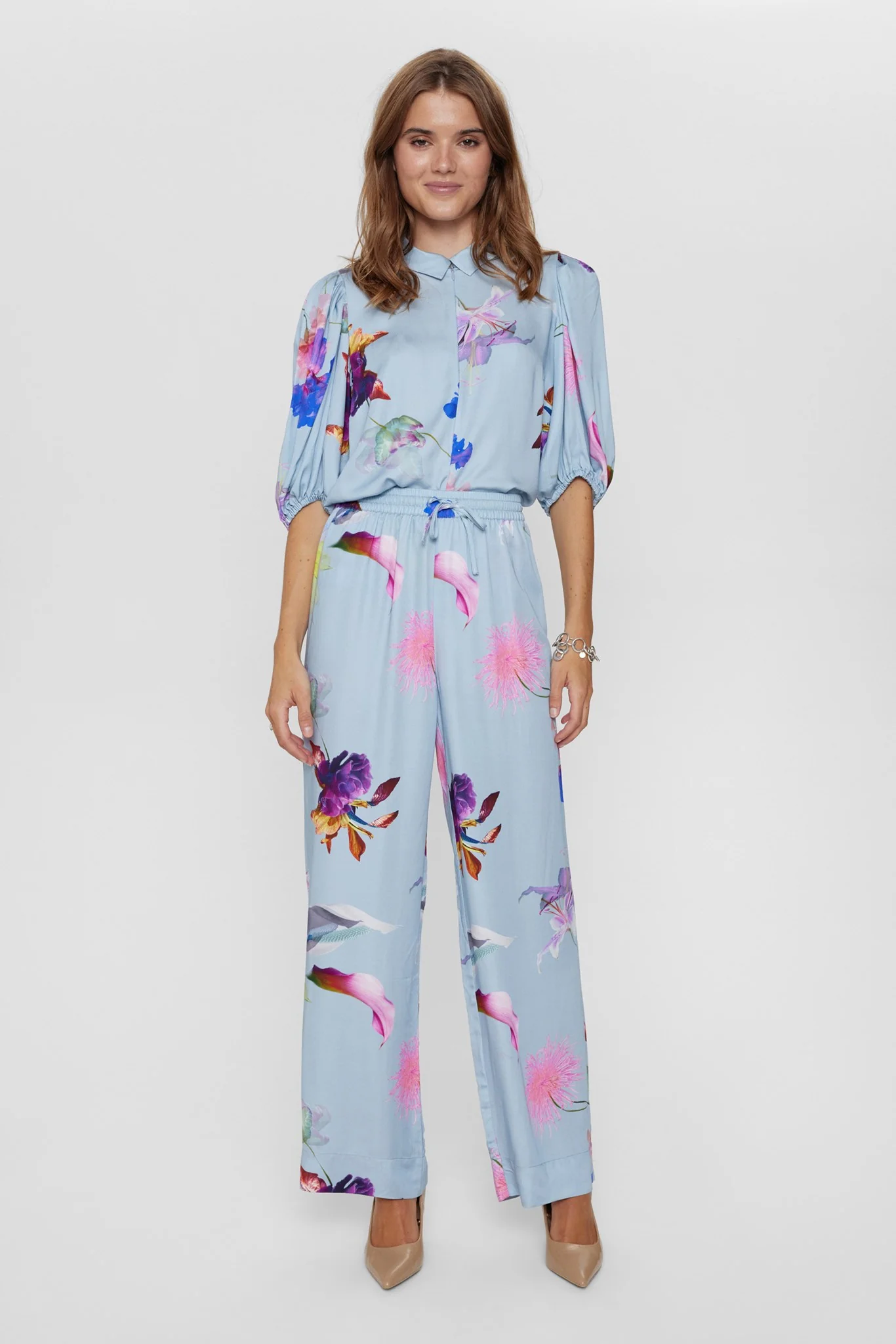 NURITA PANTS - Blue Fog - Image 3