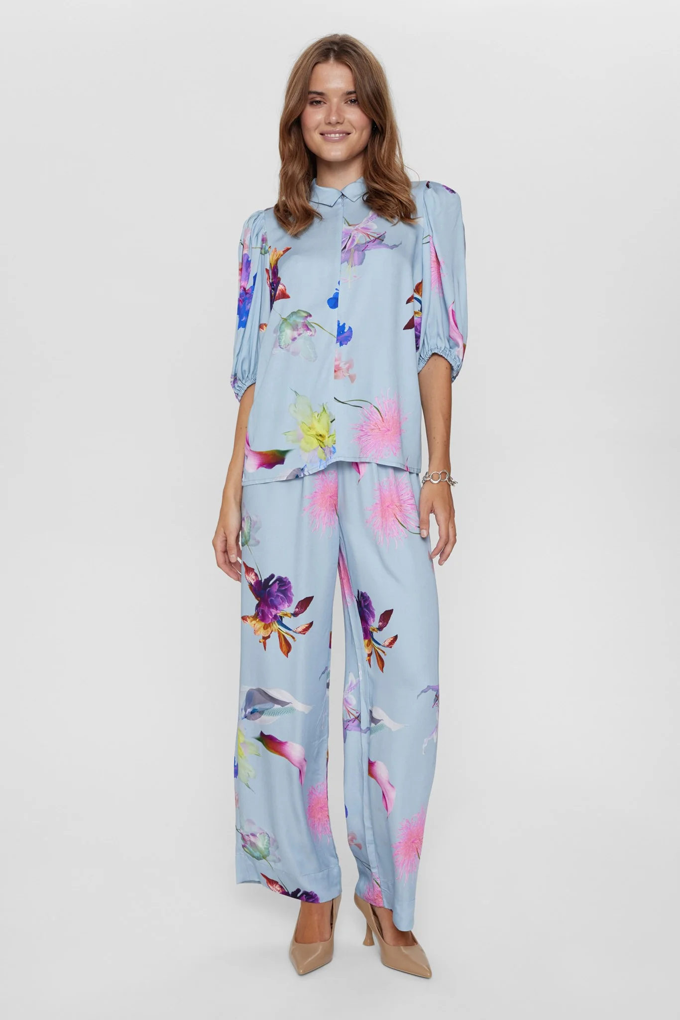 NURITA SHIRT - Blue Fog - Image 3