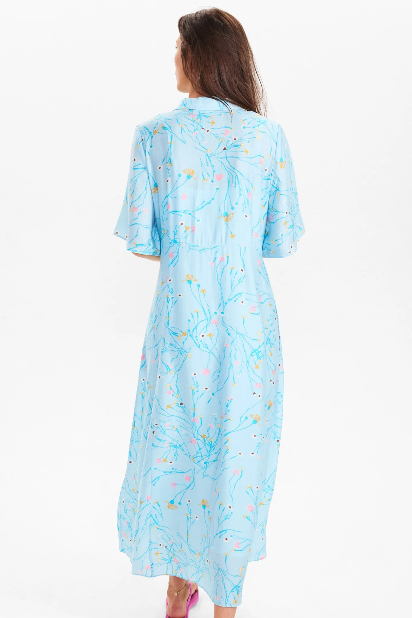 NURITT SHIRT DRESS - Crystal blue - Image 2