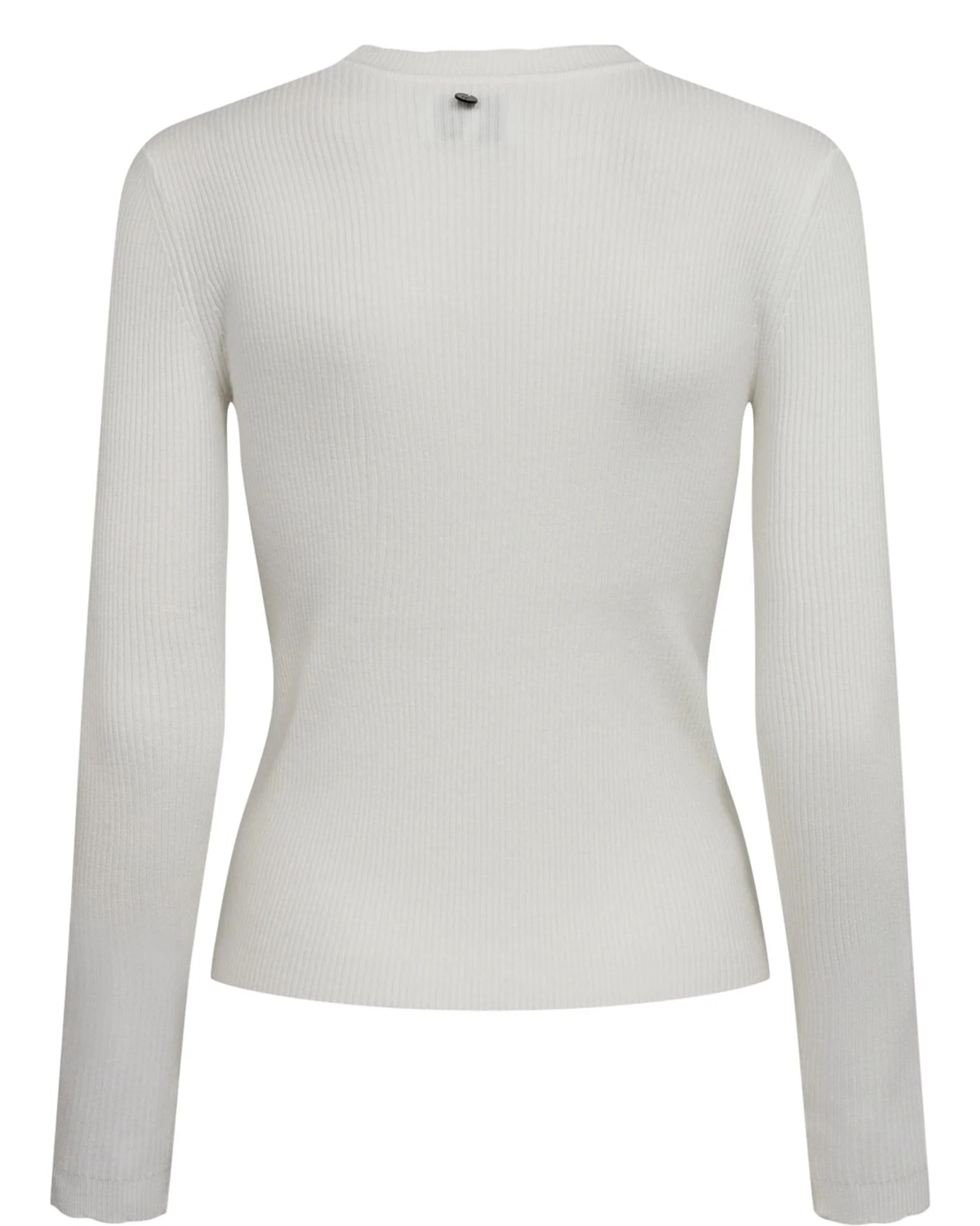 NUROA O-NECK PULLOVER  - Cloud Dancer - Image 2