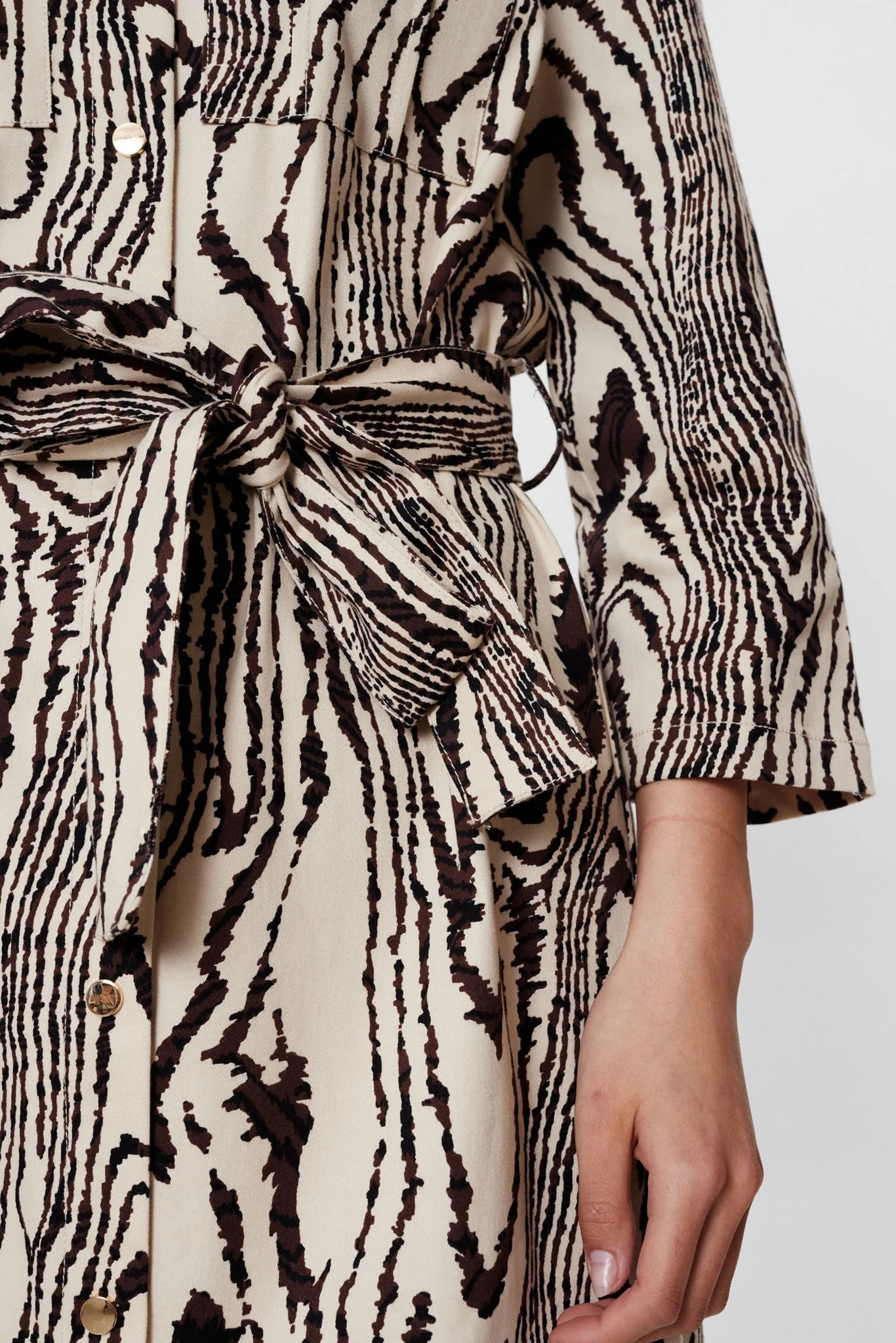 NUROBERTA DRESS  - Oyster Gray - Image 4