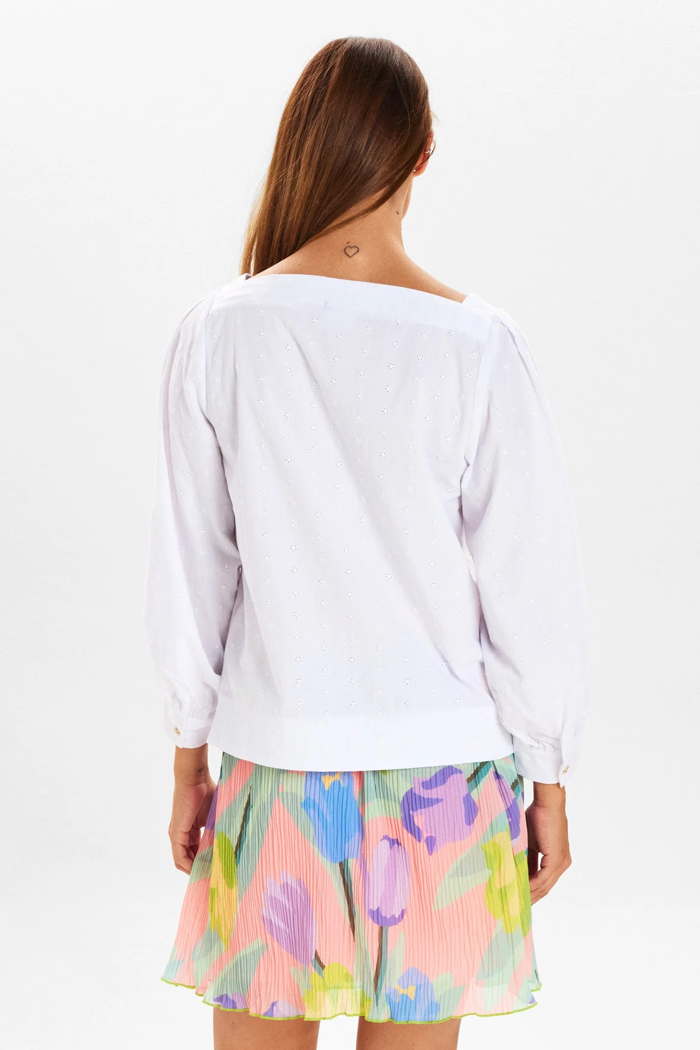 NUROSA BLOUSE - Bright White - Image 2