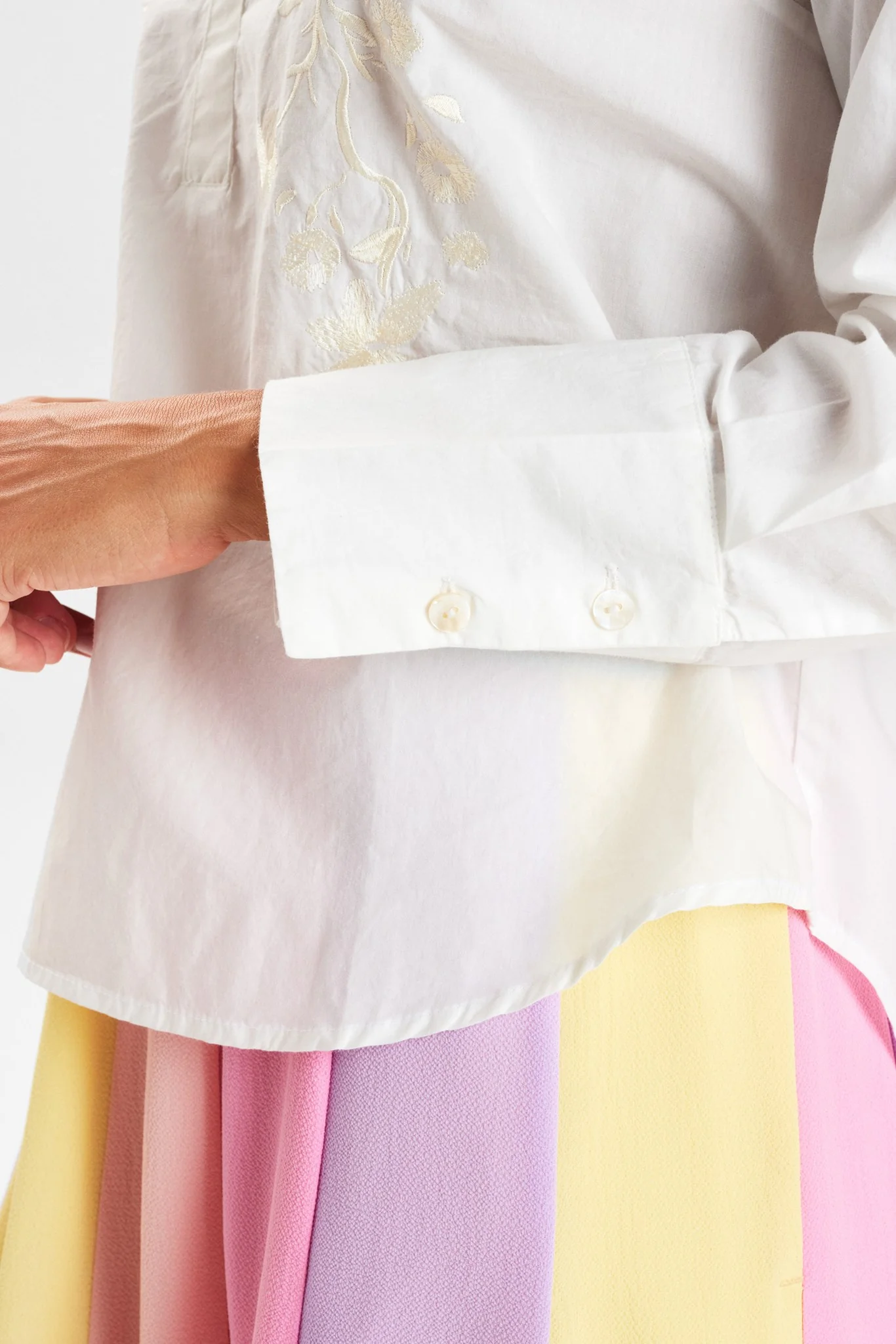 NUROSEMARY SHIRT  - Bright White - Image 5