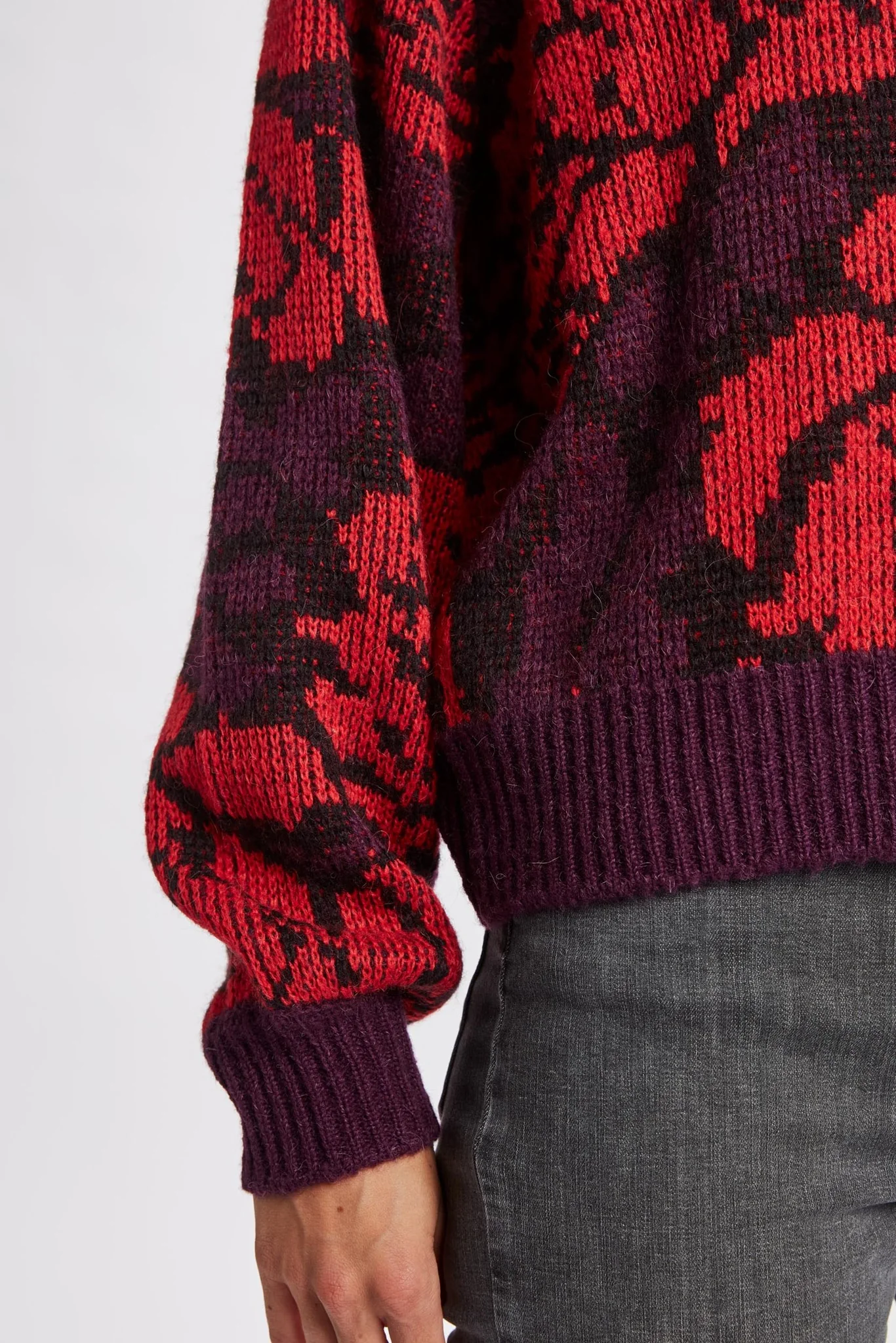 NUROSEY PULLOVER - Flame Scarlet - Image 5