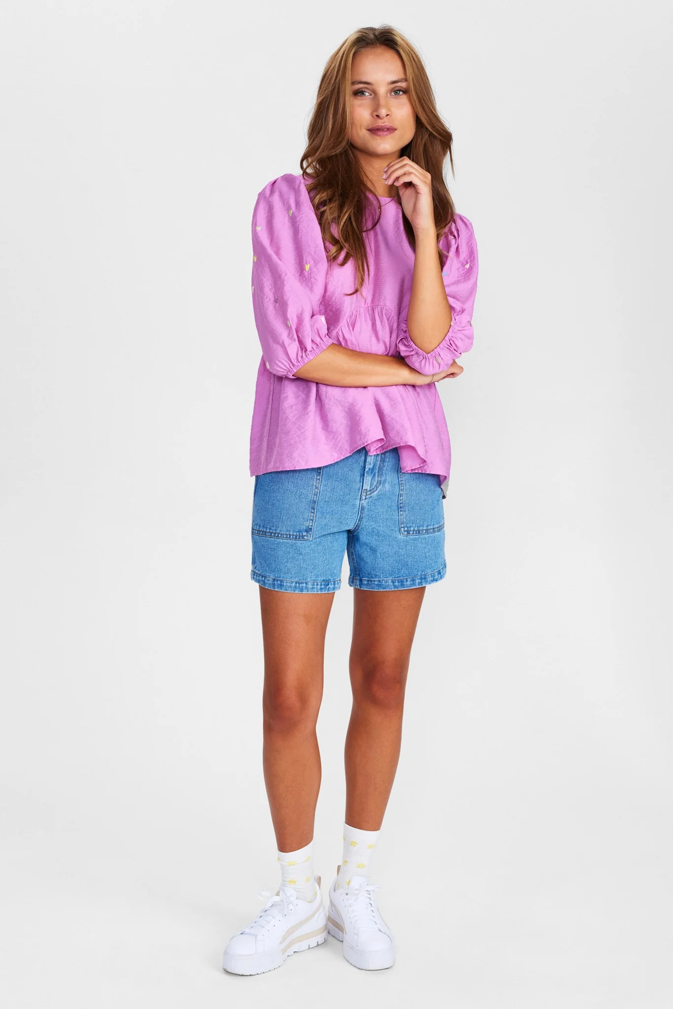 NUROXANNE TOP - Begonia Pink - Image 3