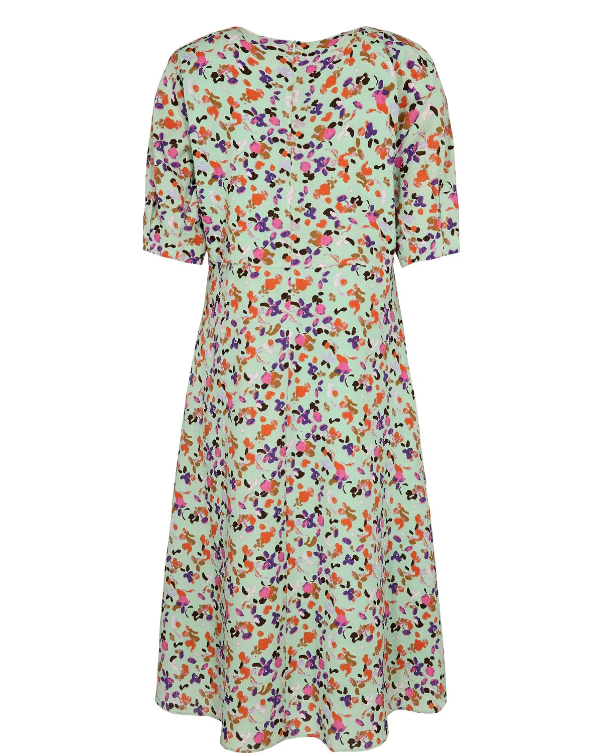 NURUBINA SHORT DRESS - Grayed Jade - Image 2