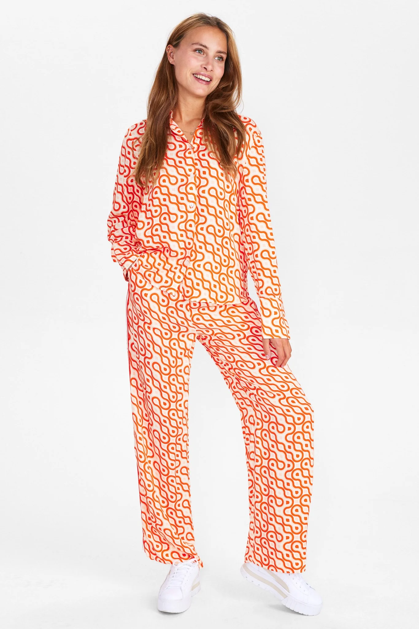 NURUBY SHIRT - Cherry Tomato - Image 3