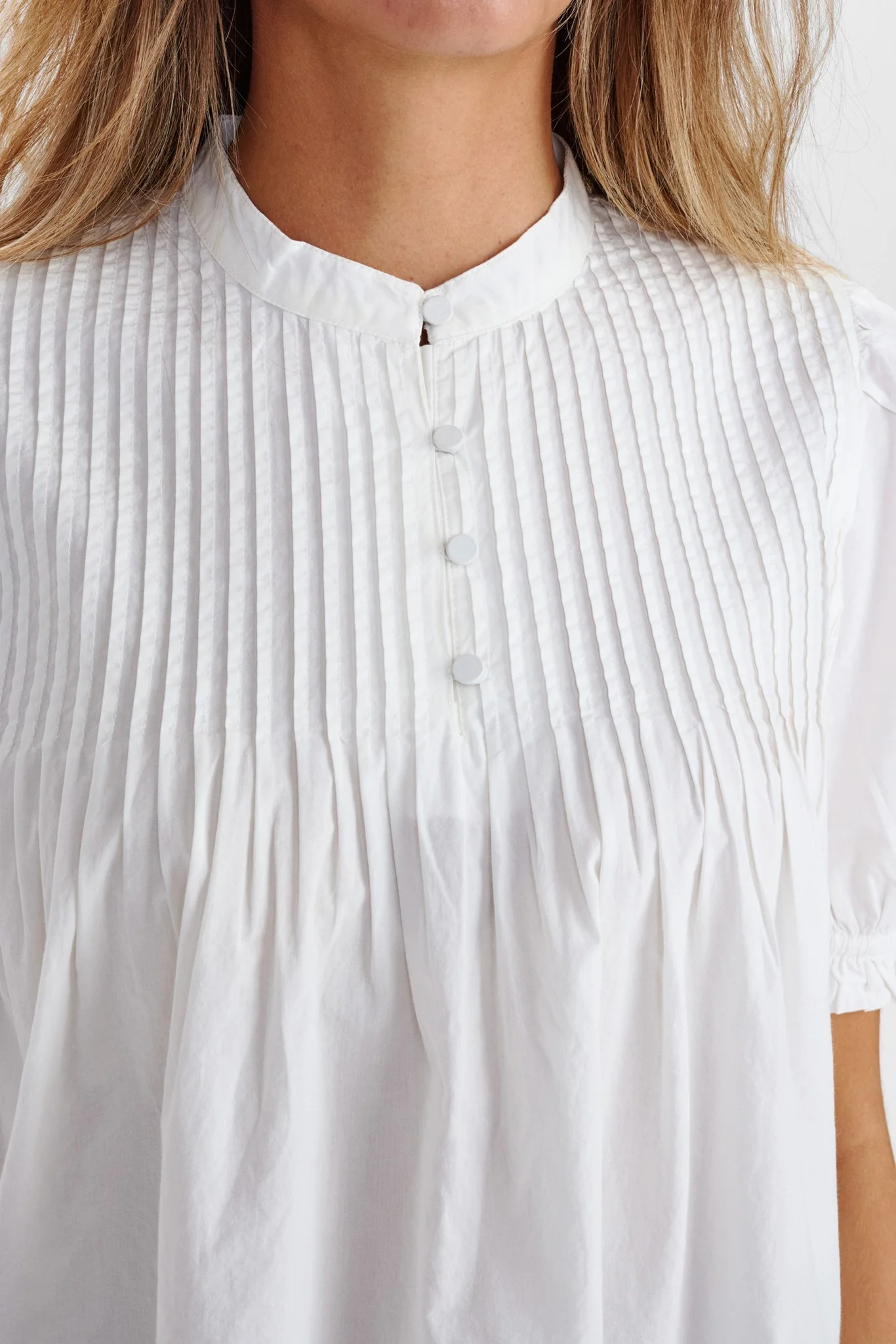 NURUNA BLOUSE  - Bright White - Image 4