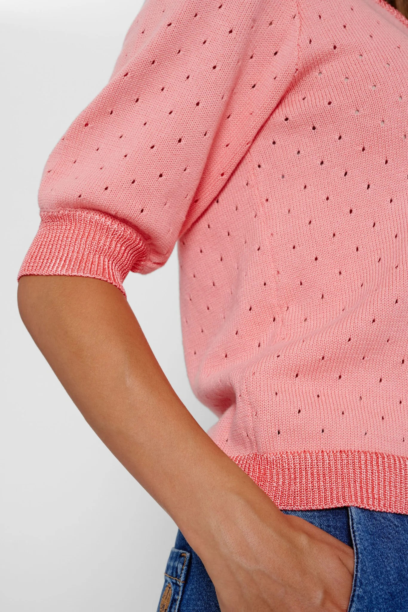 NUSADIE SS PULLOVER - Shell Pink - Image 4