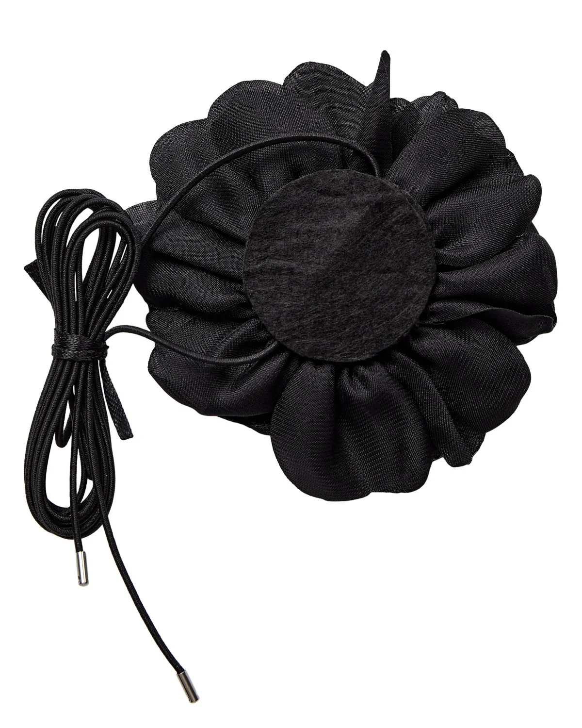 NUSAMIRA FLOWER BELT  - Caviar - Image 2
