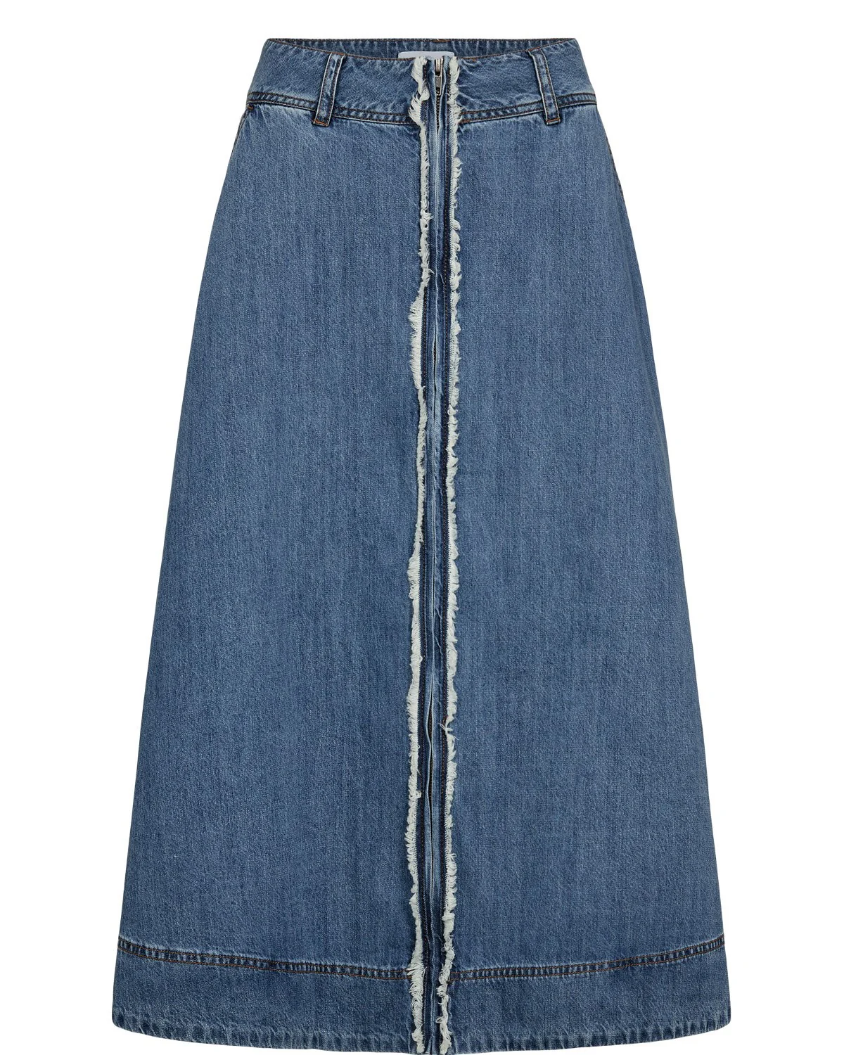 NUSANDIE SKIRT - Medium Blue Denim - Image 5