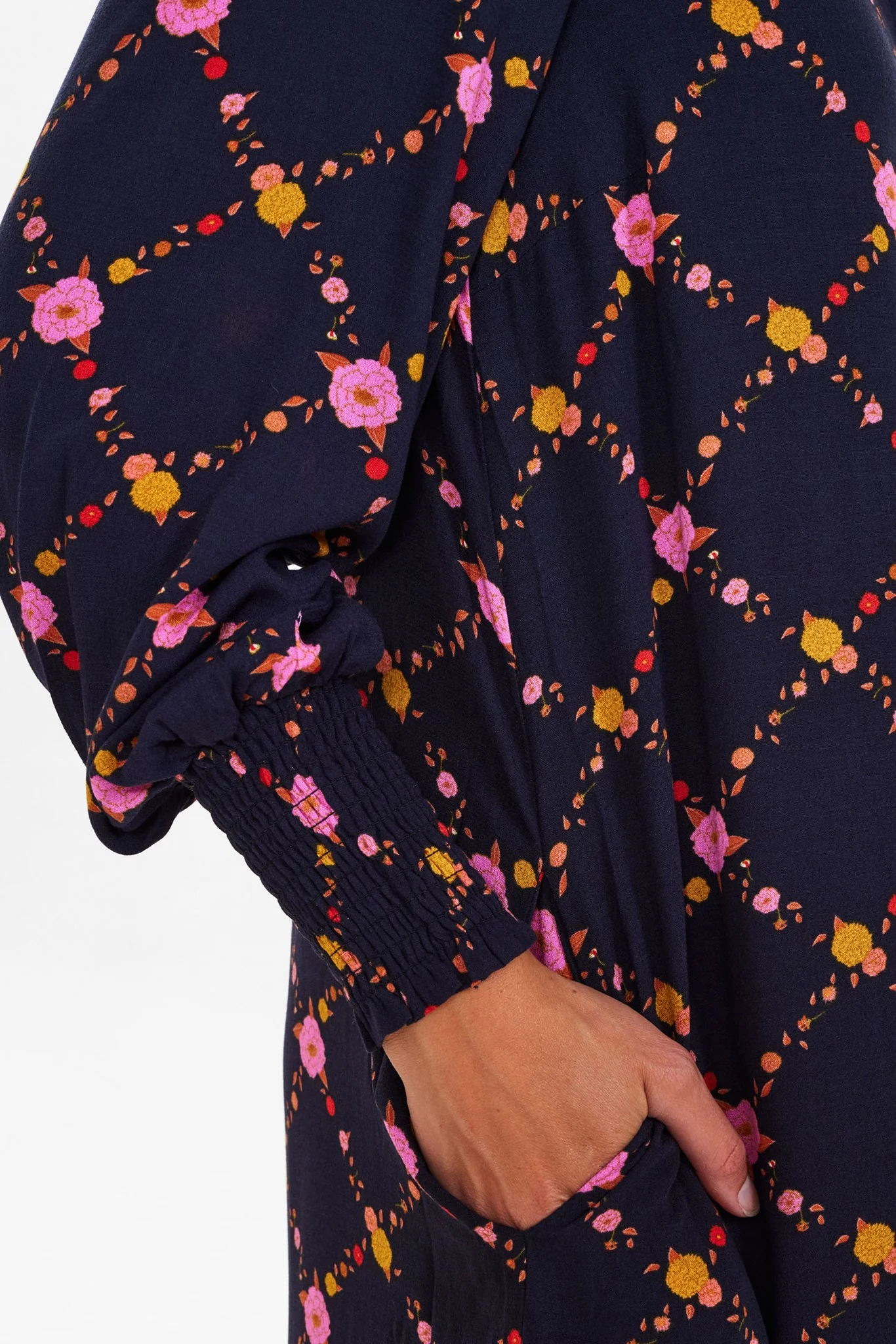 NUSANDRINE DRESS - Dark Sapphire - Image 4