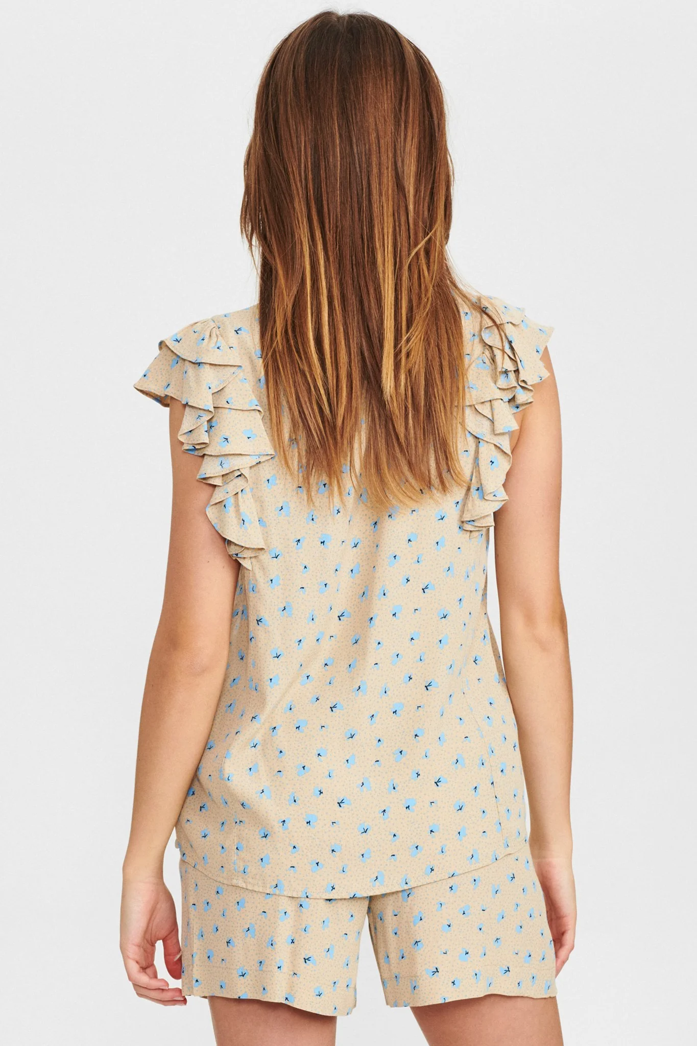 NUSARAH BLOUSE - Sesame - Image 2
