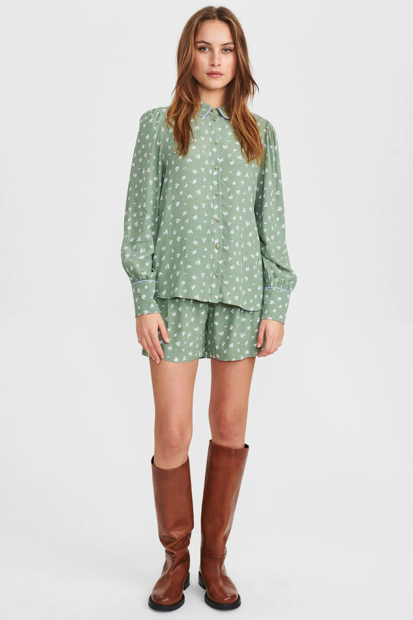 NUSARAH SHIRT - Sea Spray - Image 3
