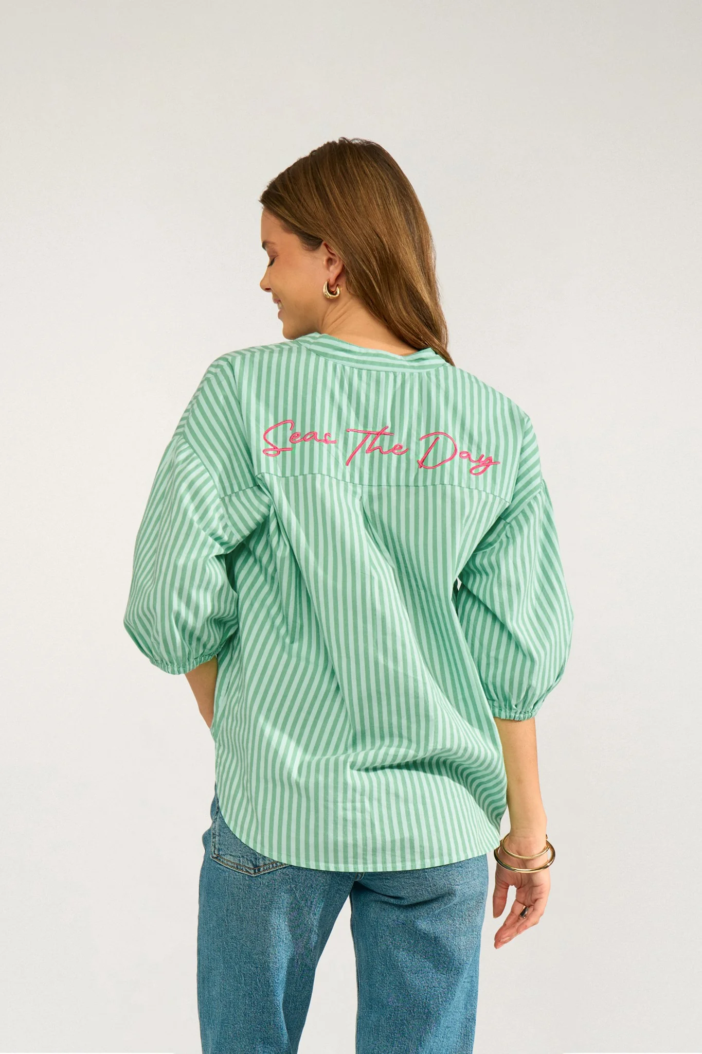 NUSEANNE SHIRT - Absinthe Green - Image 2