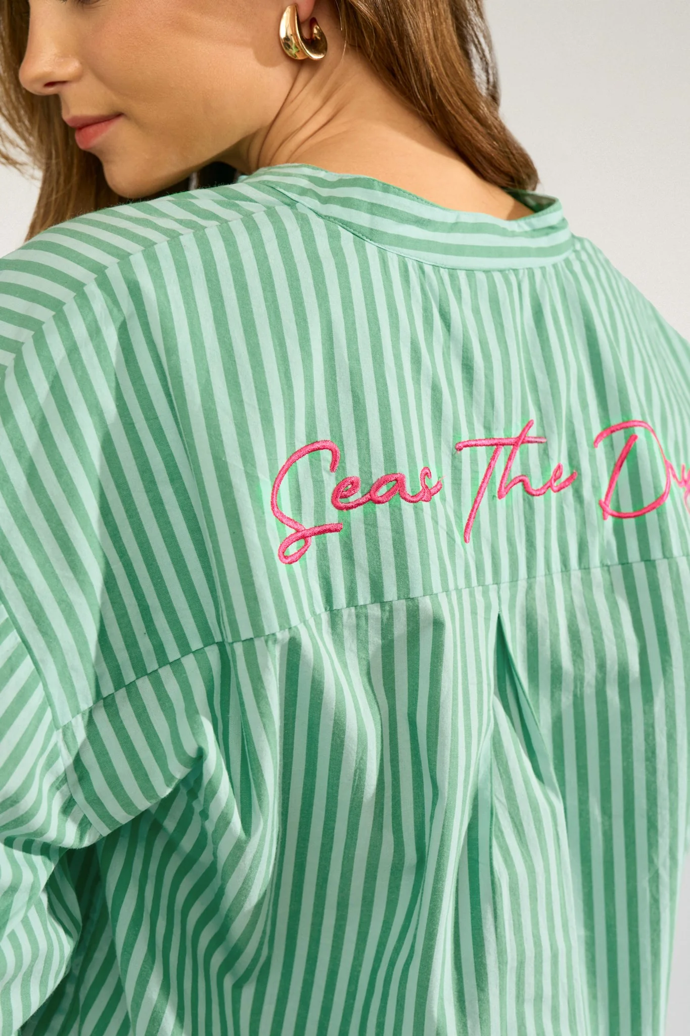 NUSEANNE SHIRT - Absinthe Green - Image 5