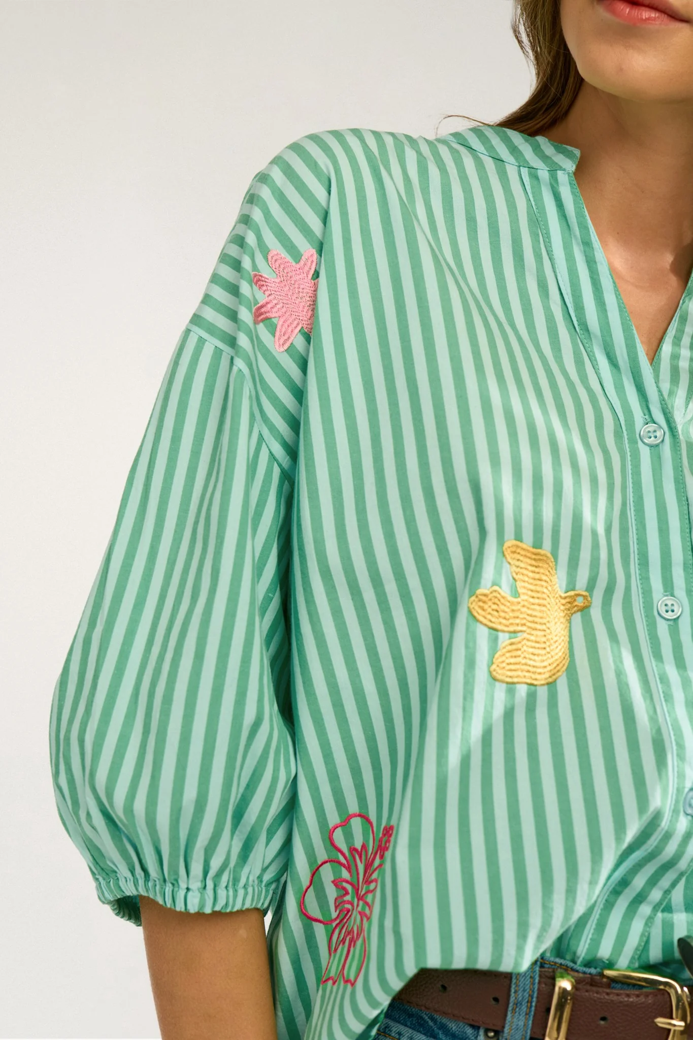 NUSEANNE SHIRT - Absinthe Green - Image 6