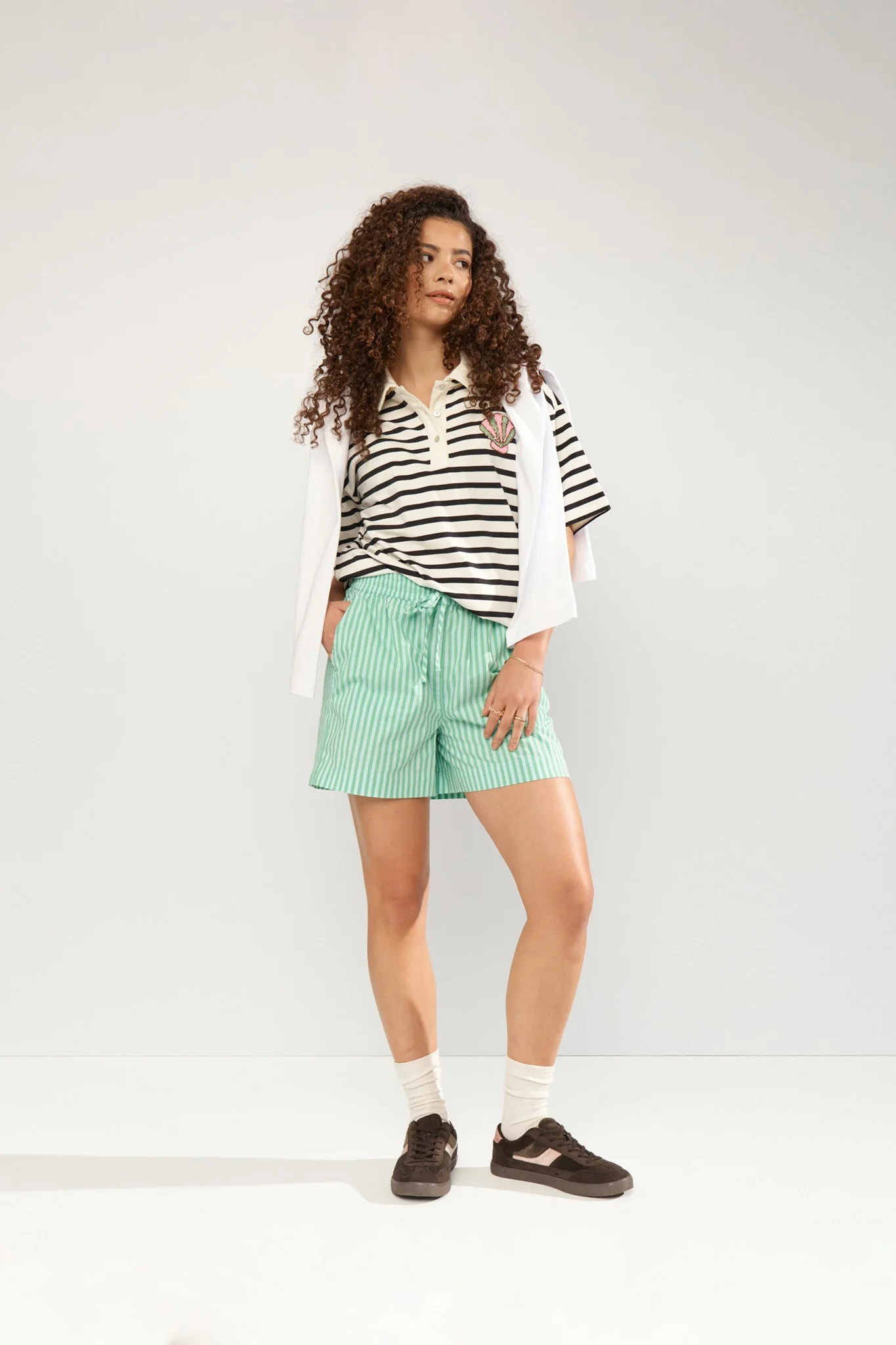 NUSEANNE SHORTS - Absinthe Green - Image 3