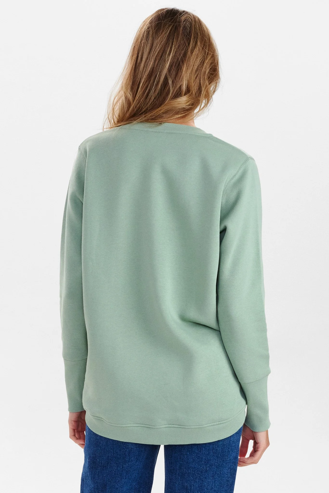 NUSEINNA SWEAT  - Grayed Jade - Image 2