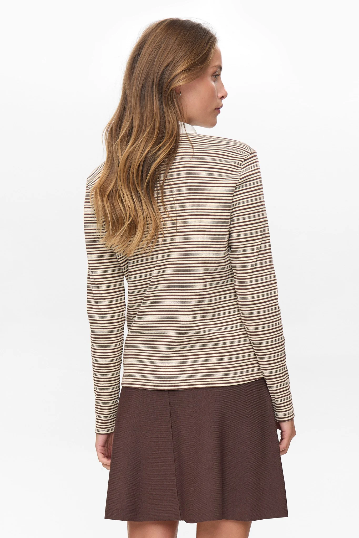 NUSEMMA LS POLO  - Black Coffee - Image 2