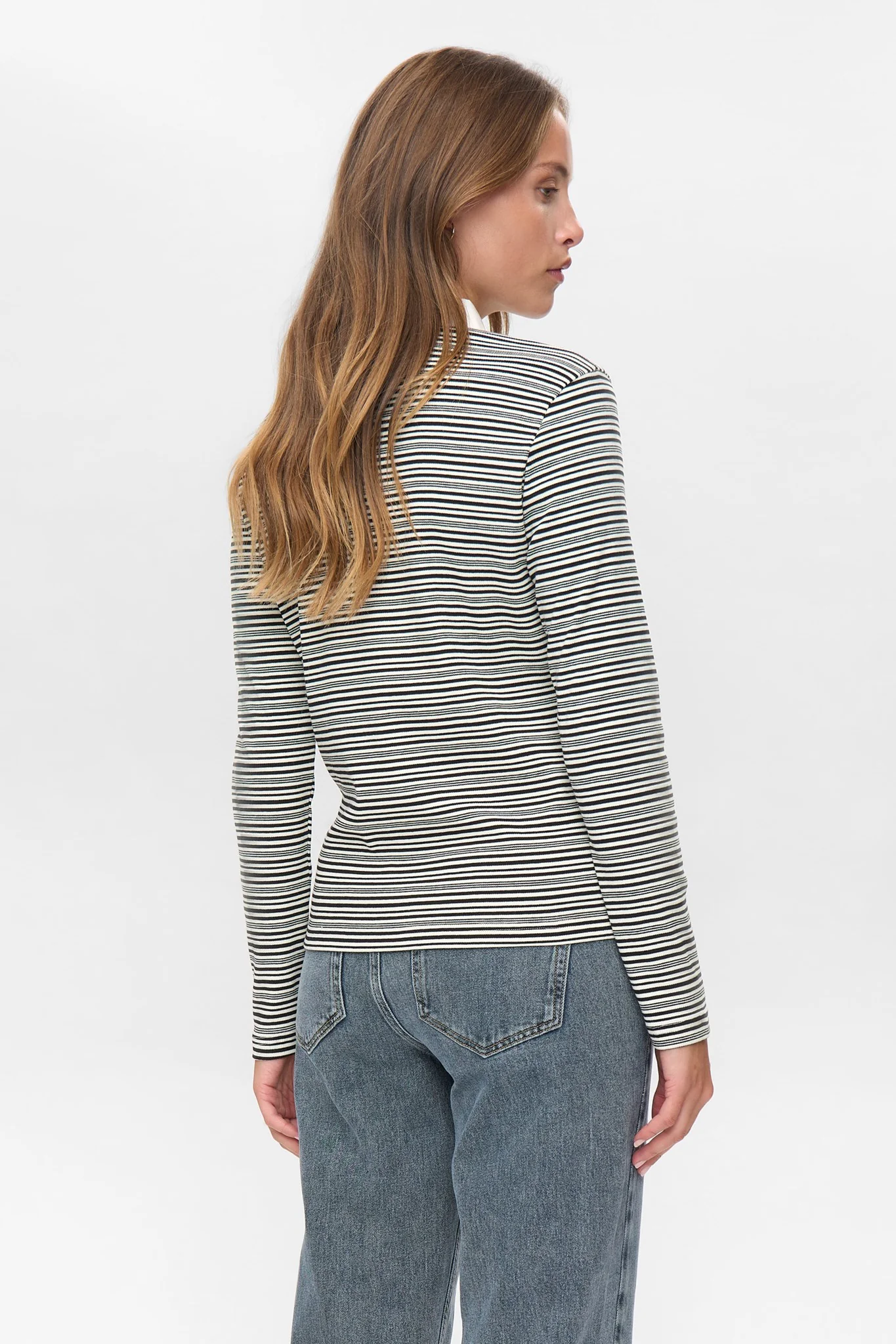NUSEMMA LS POLO  - Caviar - Image 2