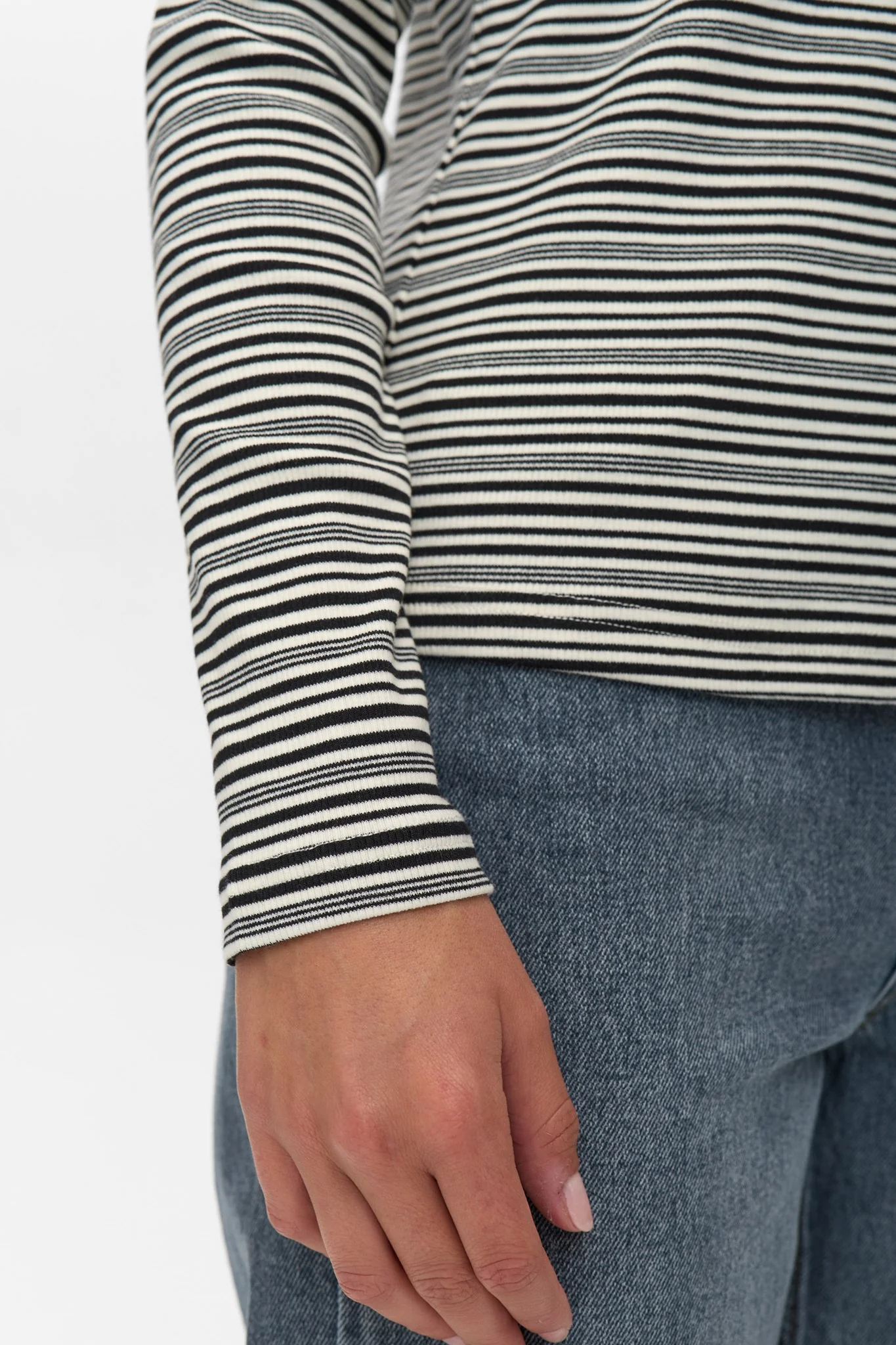 NUSEMMA LS POLO  - Caviar - Image 5