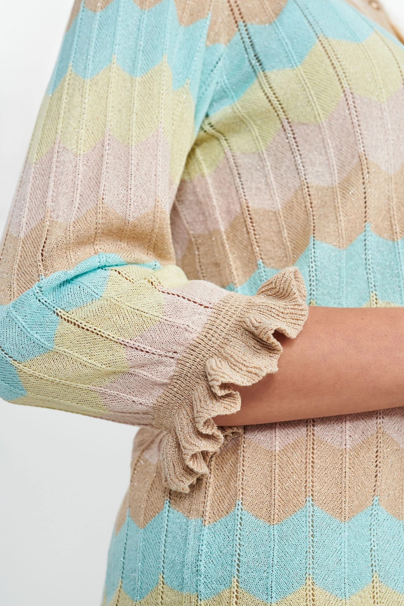 NUSERENA CARDIGAN - Popcorn - Image 5