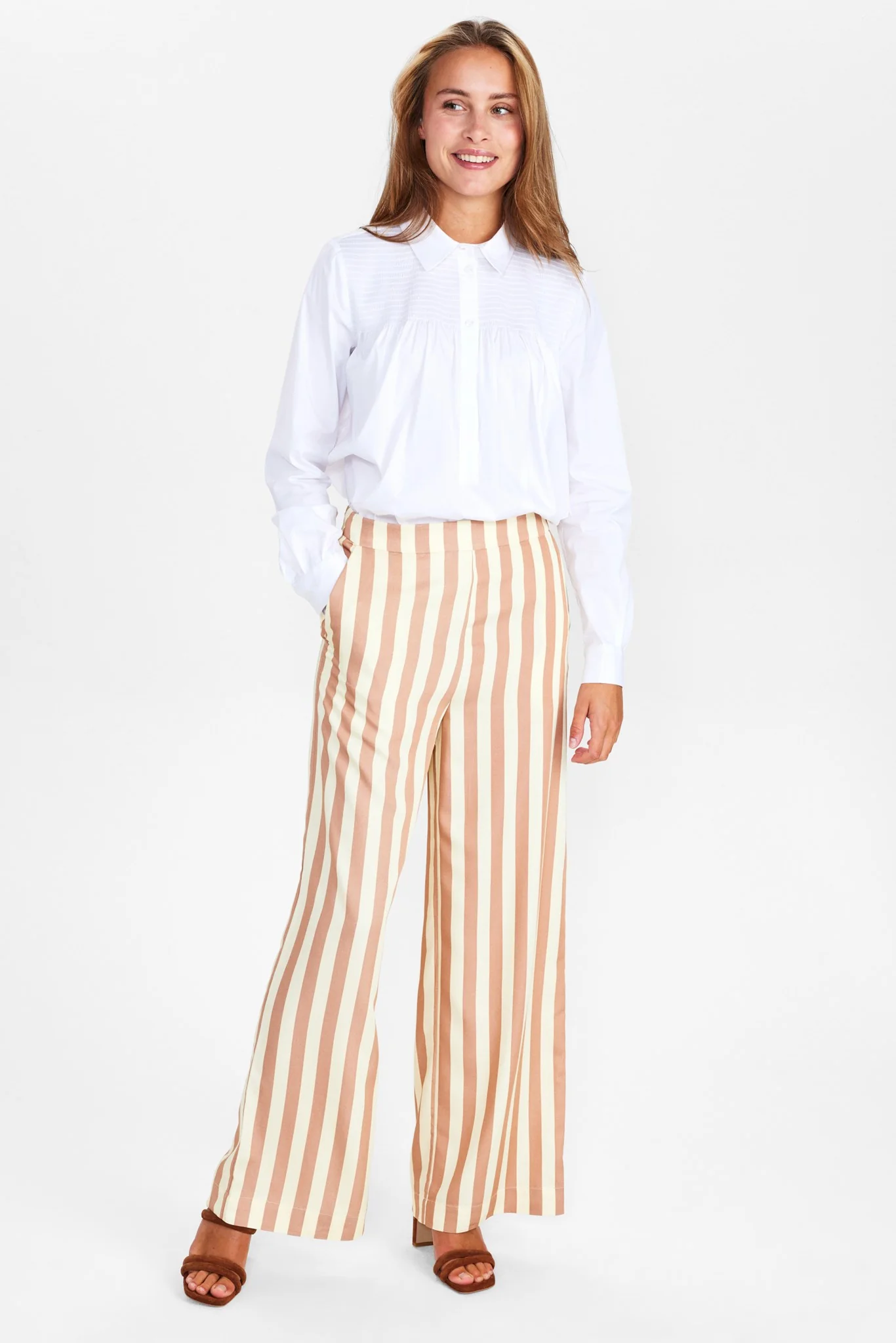 NUSHADOW PANTS - Café au lait - Image 3