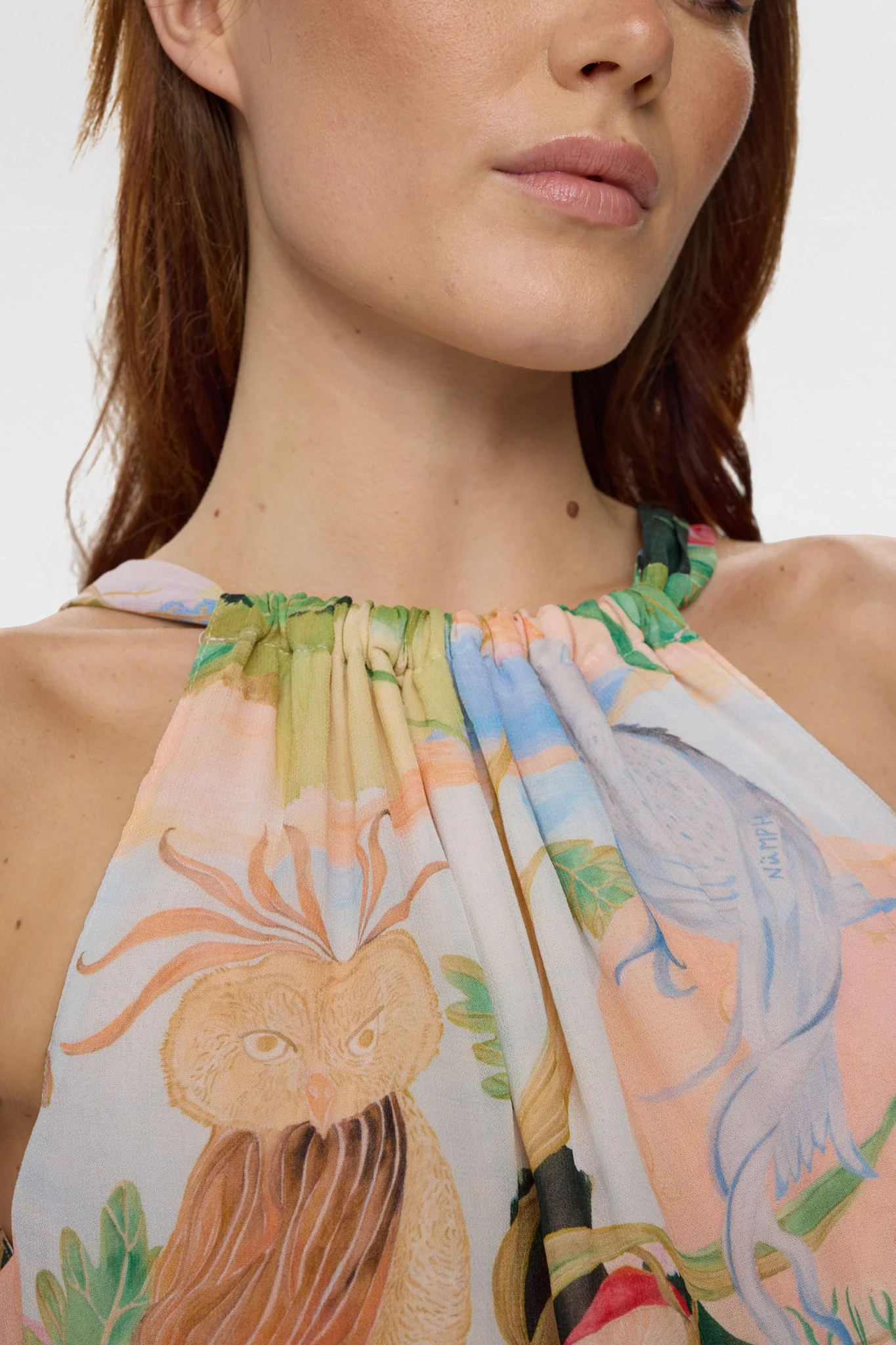 NUSHAILYN DRESS - Airy Blue - Image 4