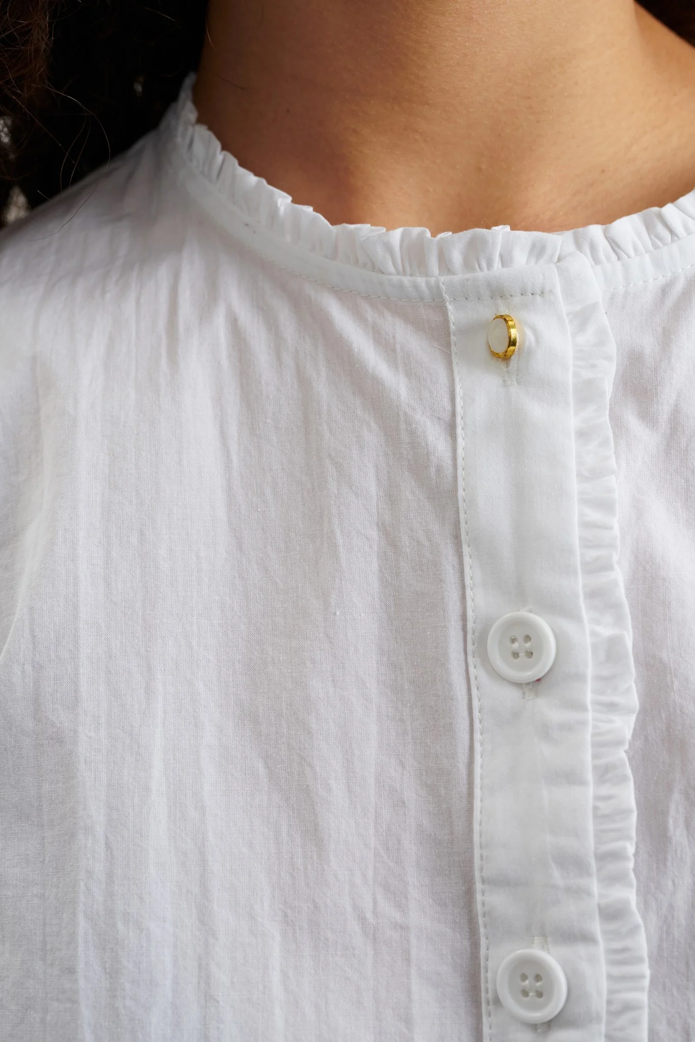 NUSHAPE SHIRT  - Bright White - Image 4