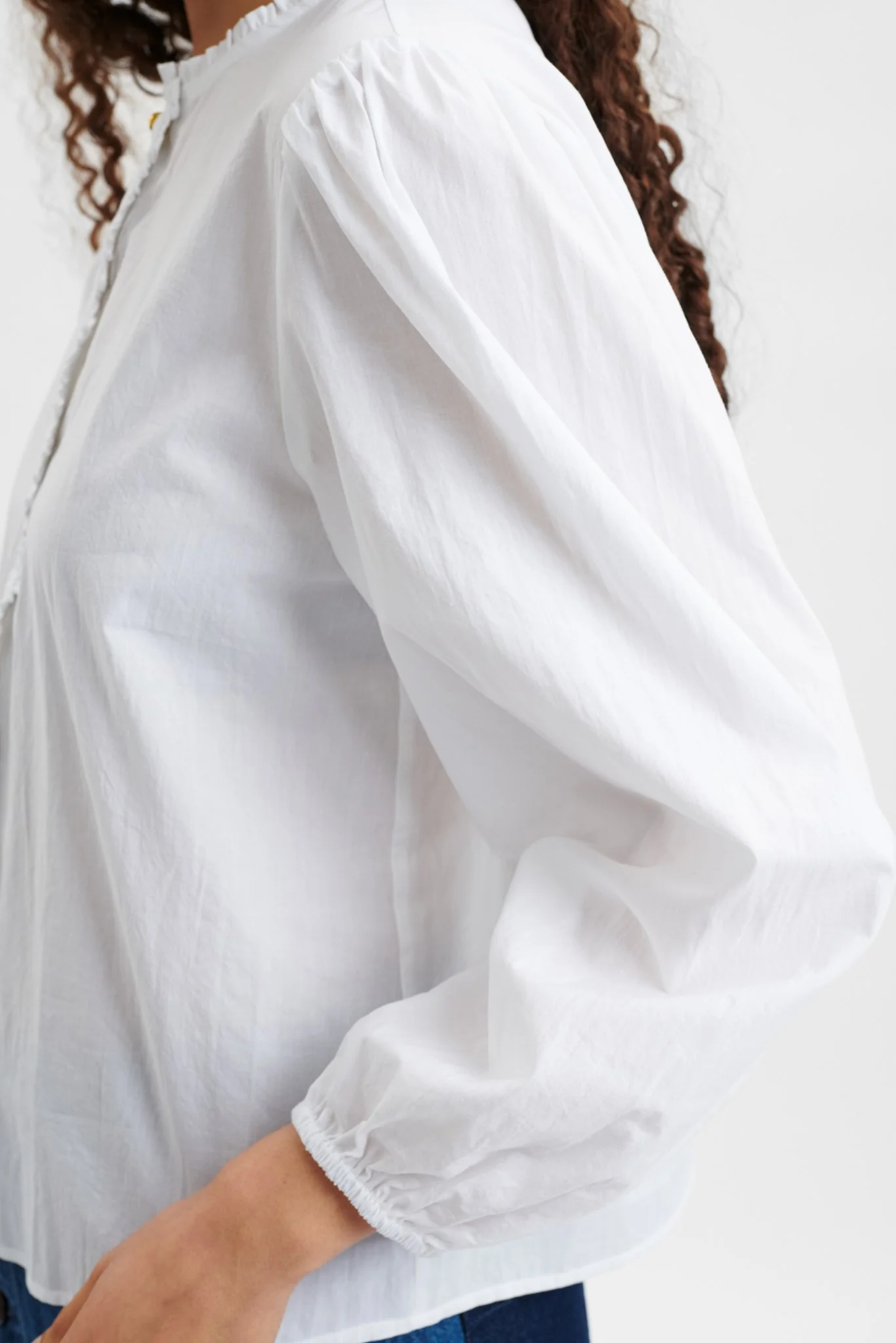 NUSHAPE SHIRT  - Bright White - Image 5
