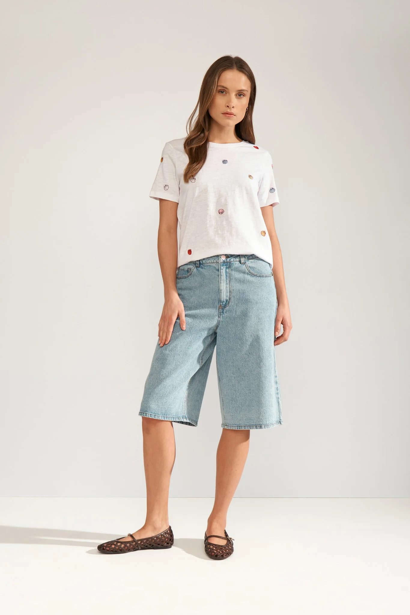 NUSHELLPA T-SHIRT - GOTS - Bright White - Image 3