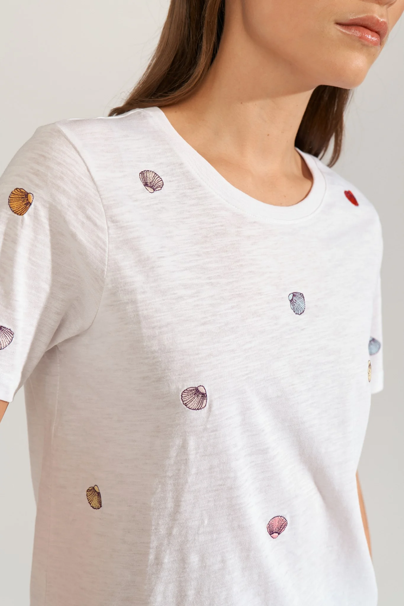 NUSHELLPA T-SHIRT - GOTS - Bright White - Image 4