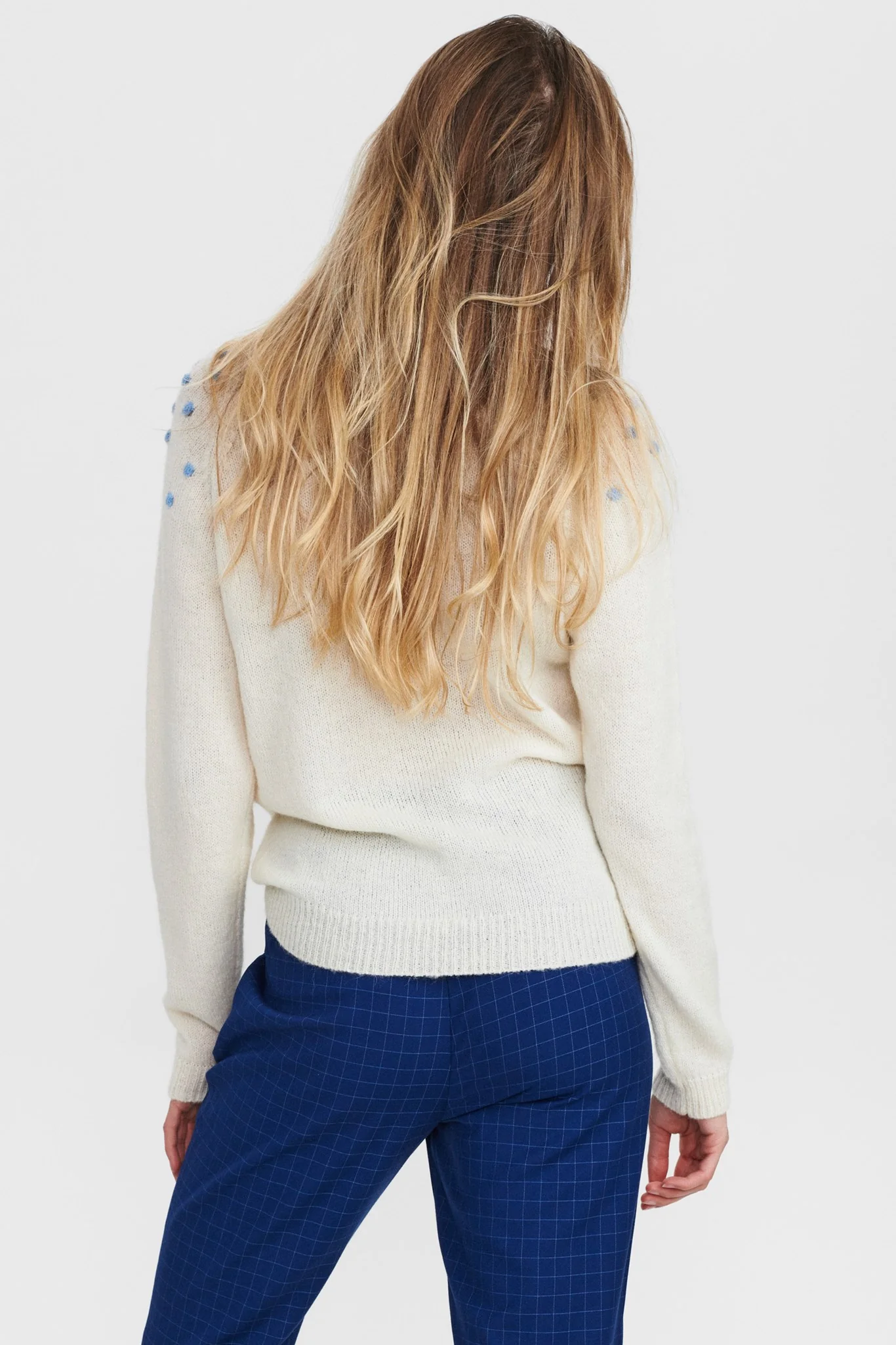 NUSHERIDAN PULLOVER - Cloud Dancer - Image 2