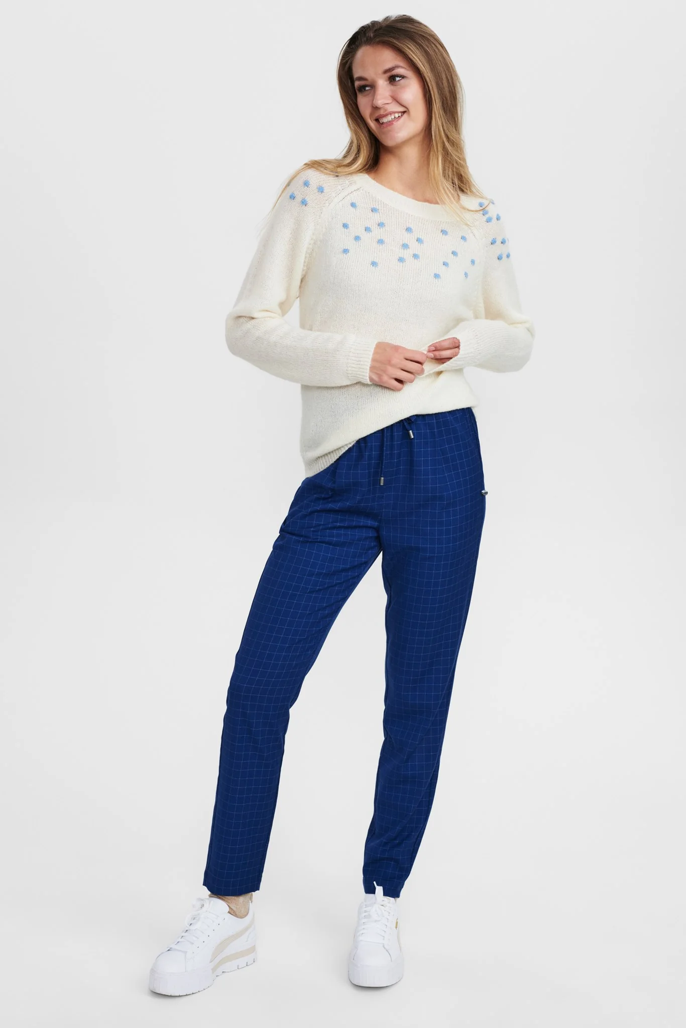 NUSHERIDAN PULLOVER - Cloud Dancer - Image 3