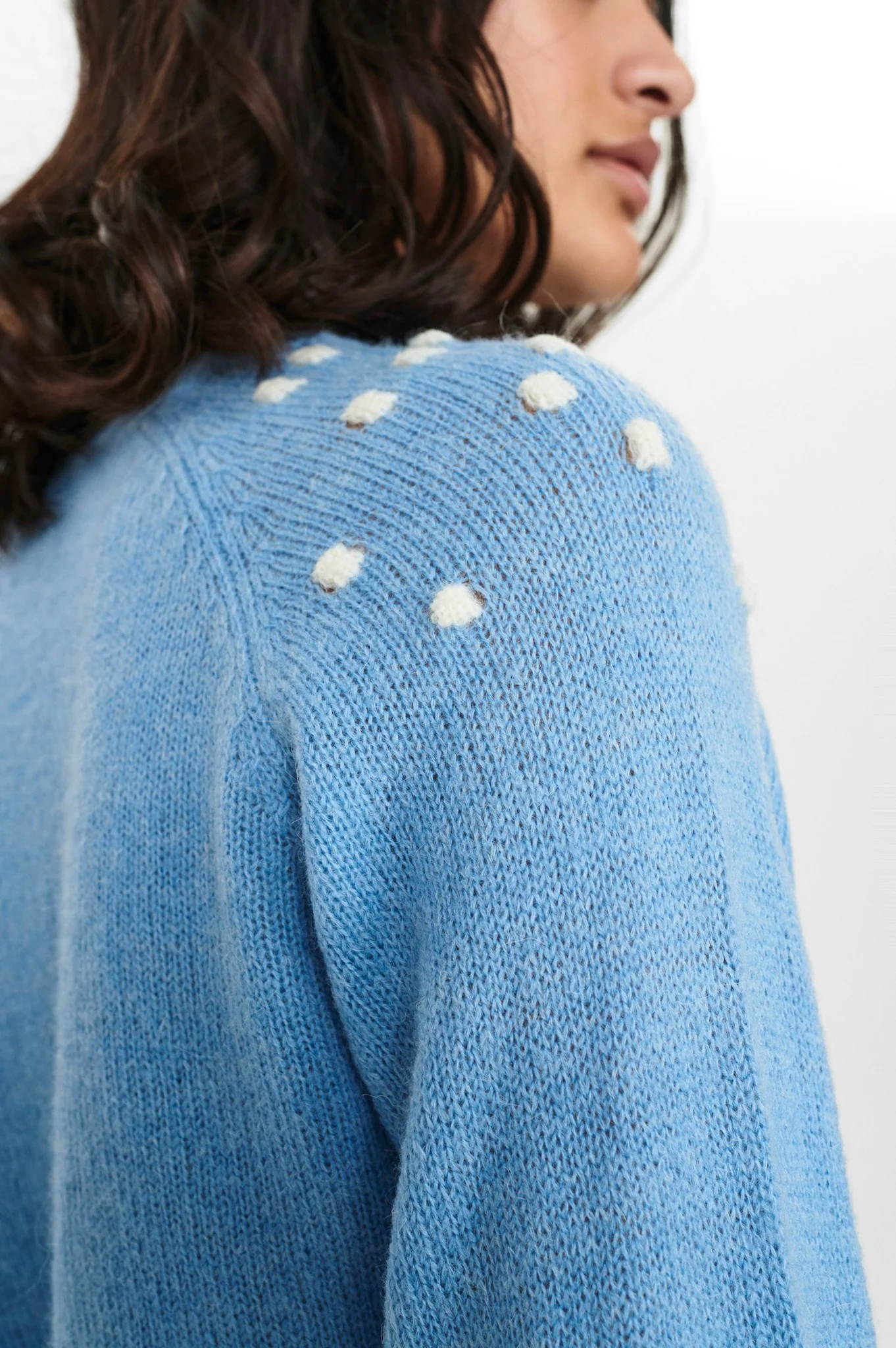 NUSHERIDAN PULLOVER - Della Robbia Blue - Image 5
