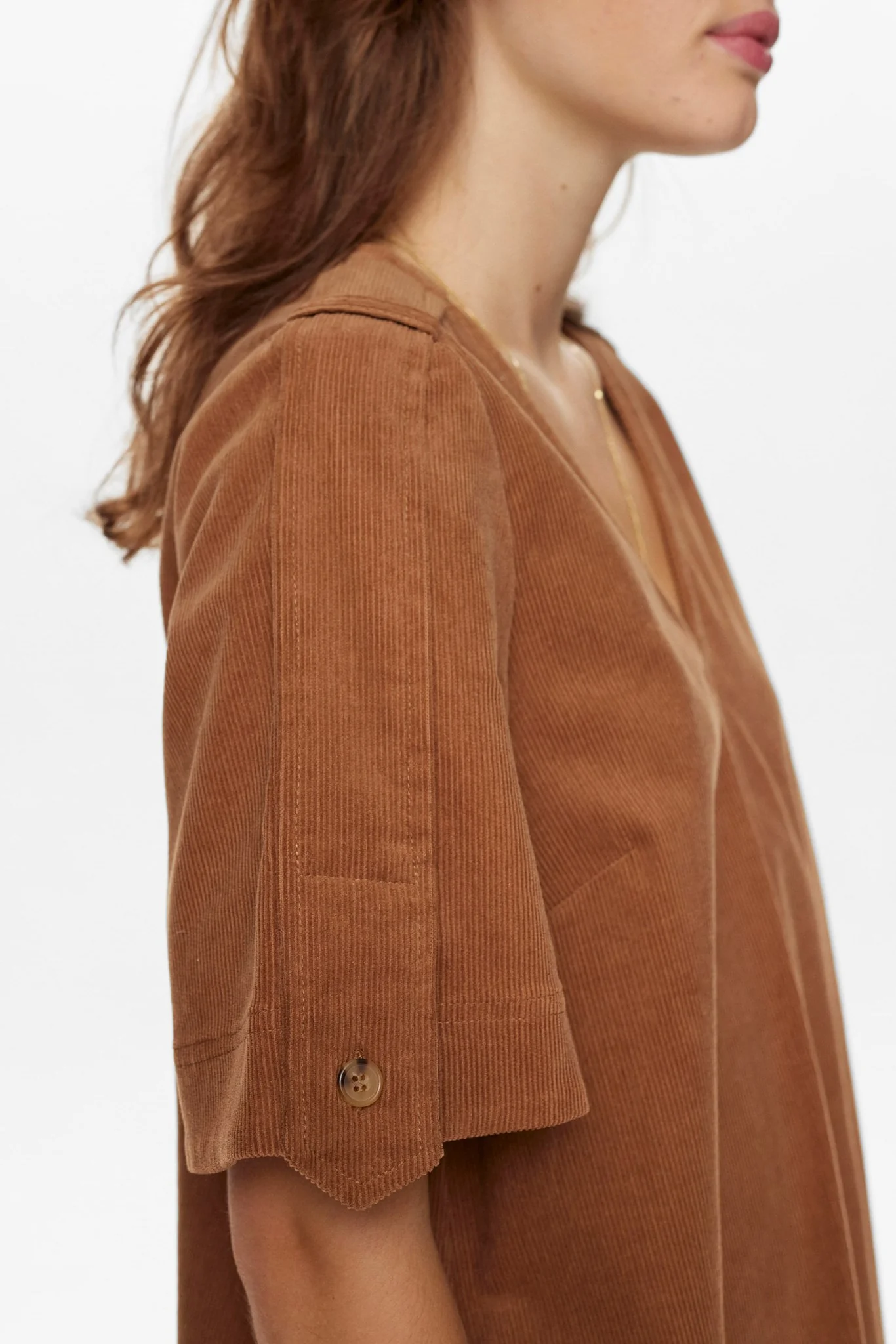 NUSHOSHANNA DRESS - BRONZE BROWN - Image 4