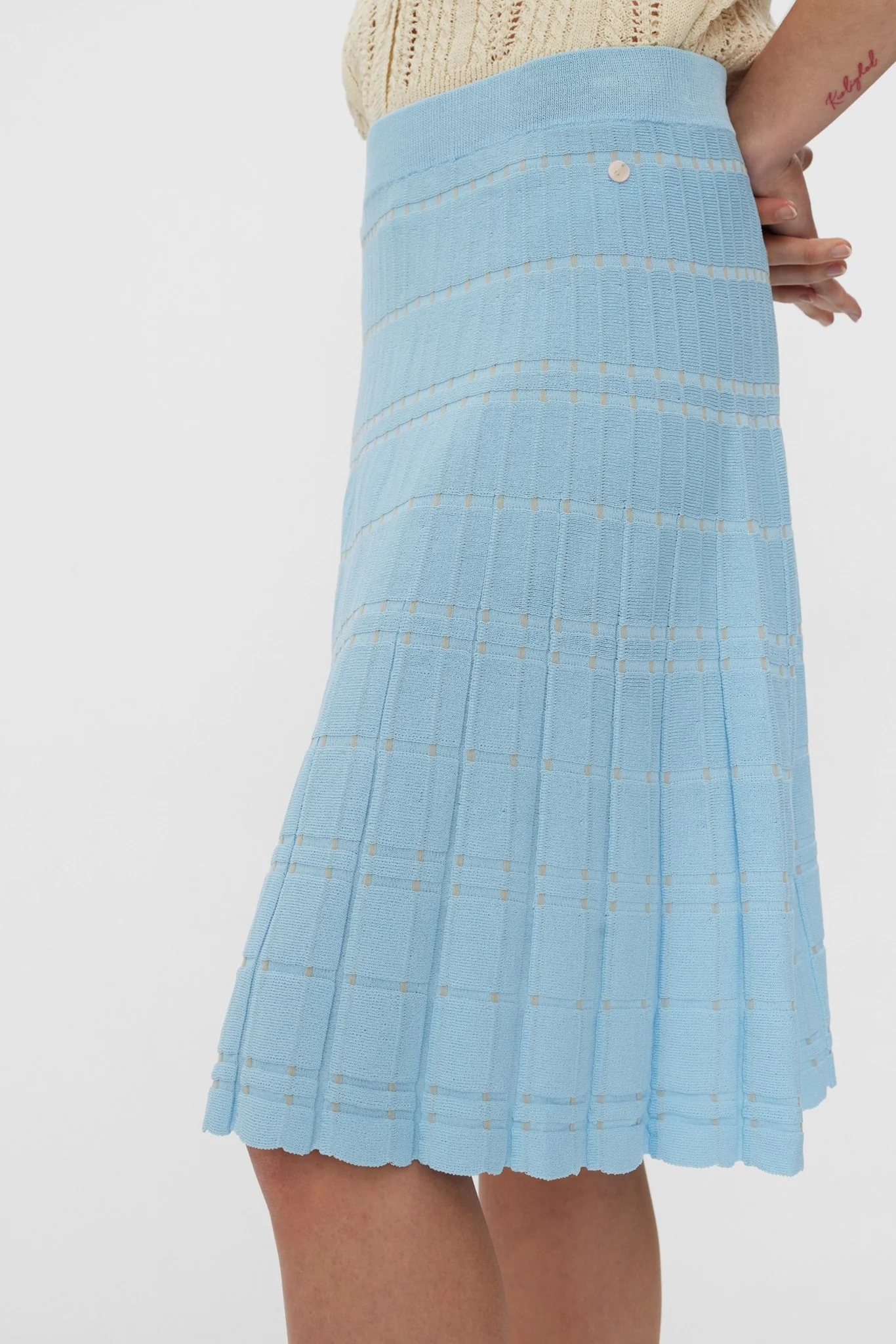 NUSIBBY SKIRT - Clear Sky - Image 4