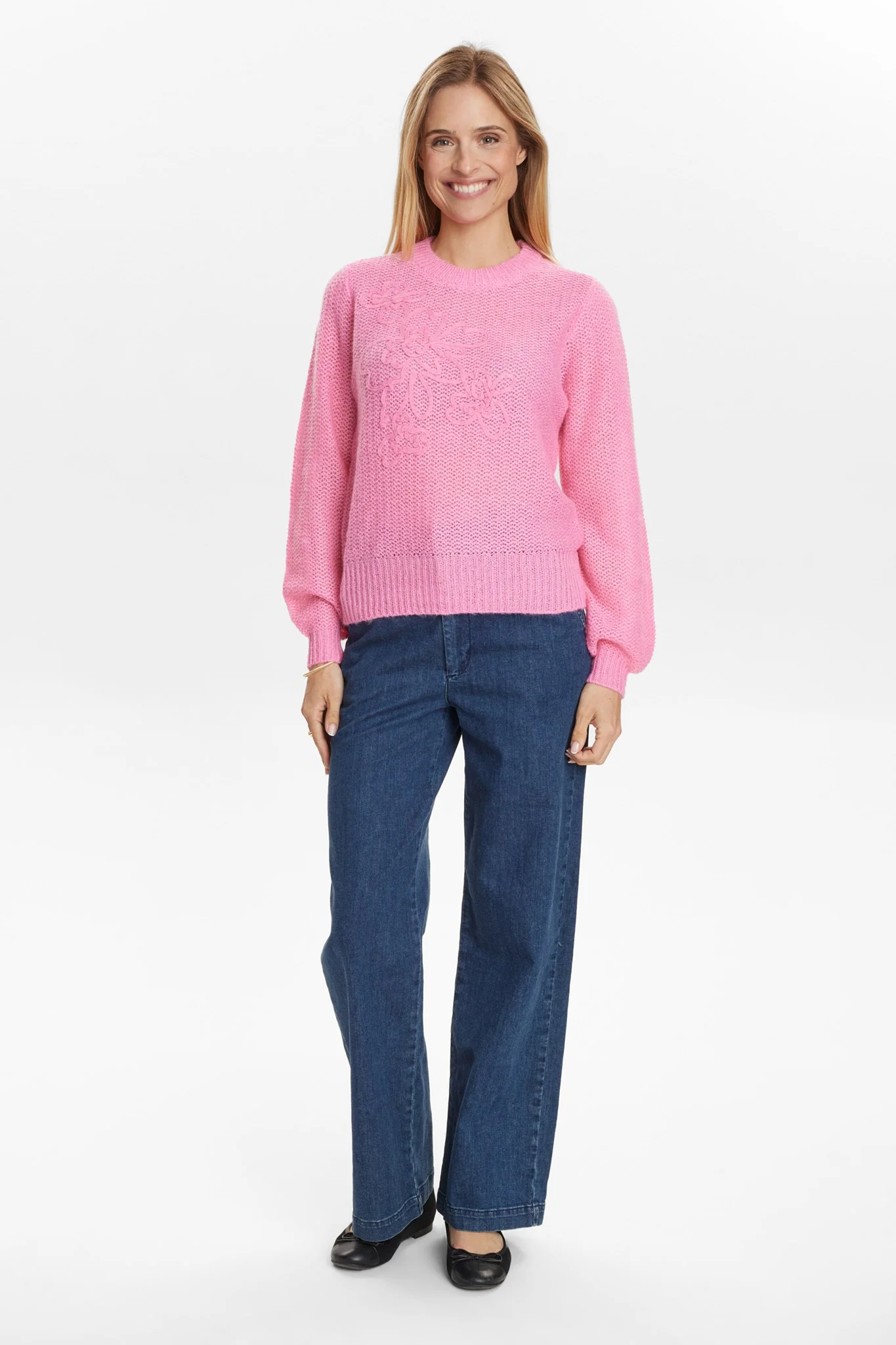 NUSIDAL PULLOVER - Pink Cosmos - Image 3