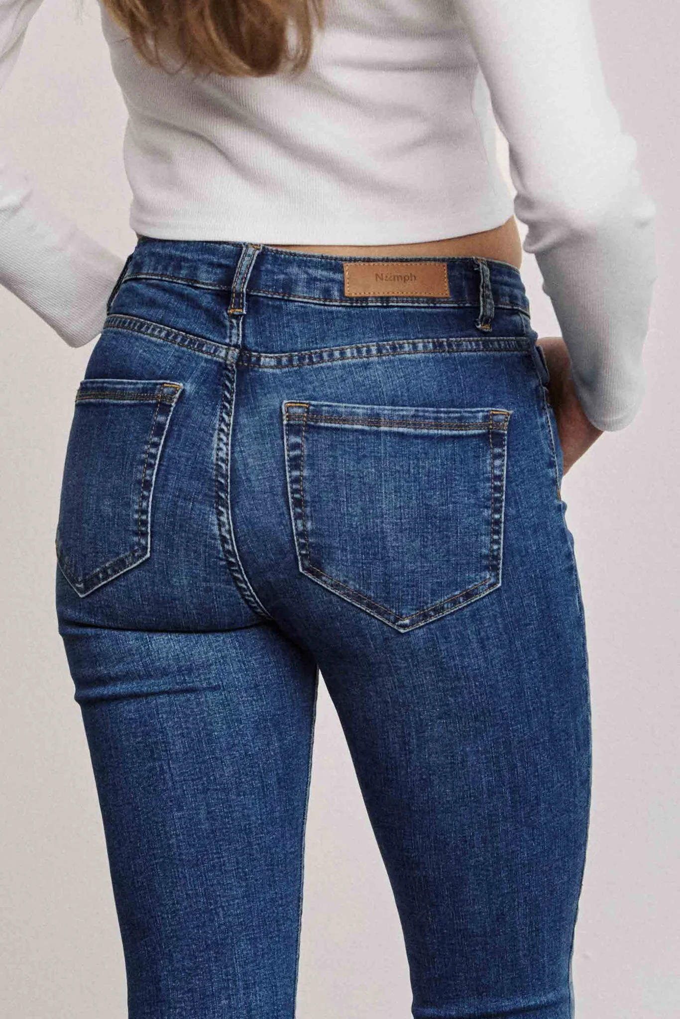 NUSIDNEY BLUE  - Medium Blue Denim - Image 5