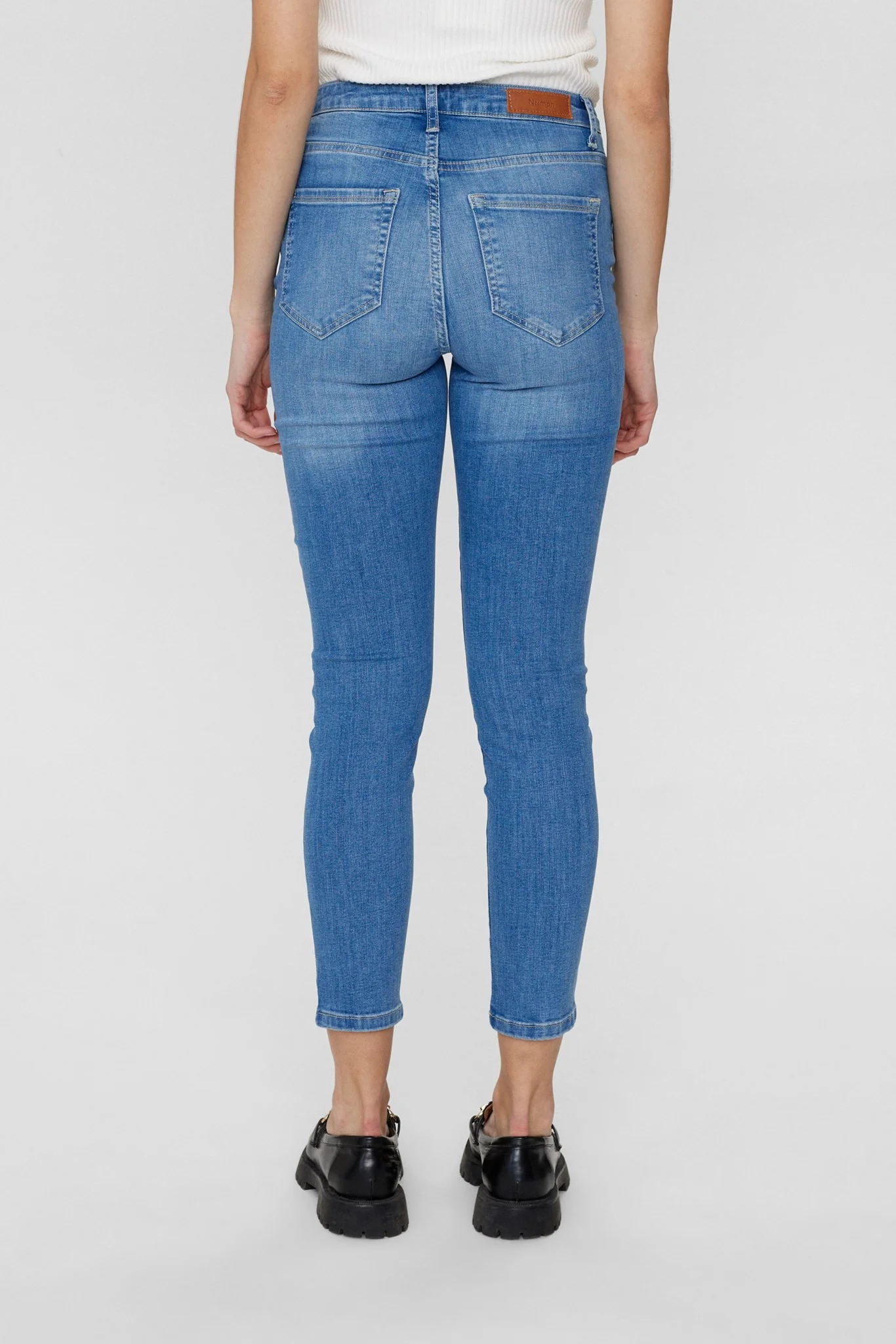 NUSIDNEY JEANS CROPPED LIGHT BLUE  - Light Blue Denim - Image 2