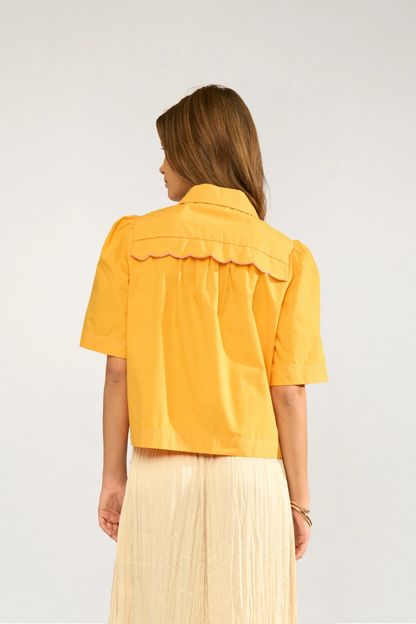 NUSIENNA SHIRT - Marigold - Image 2