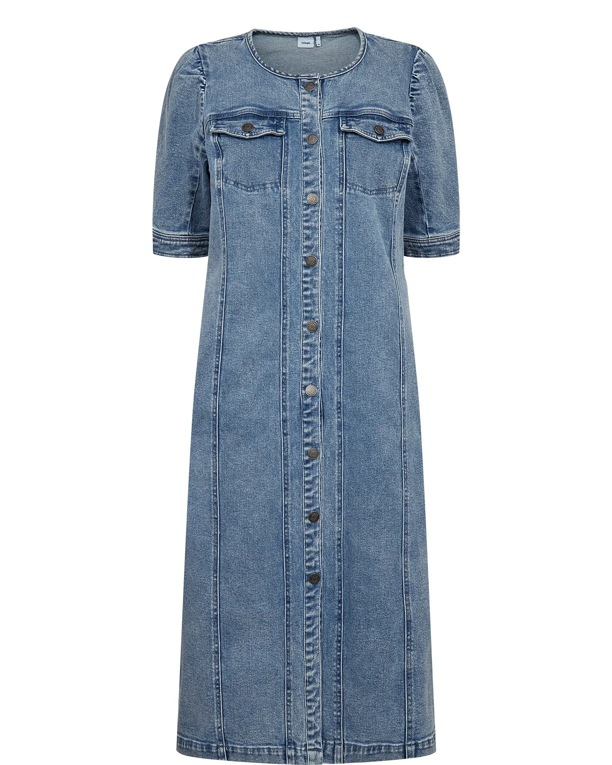 NUSILVA DRESS - Light Blue Denim - Image 6