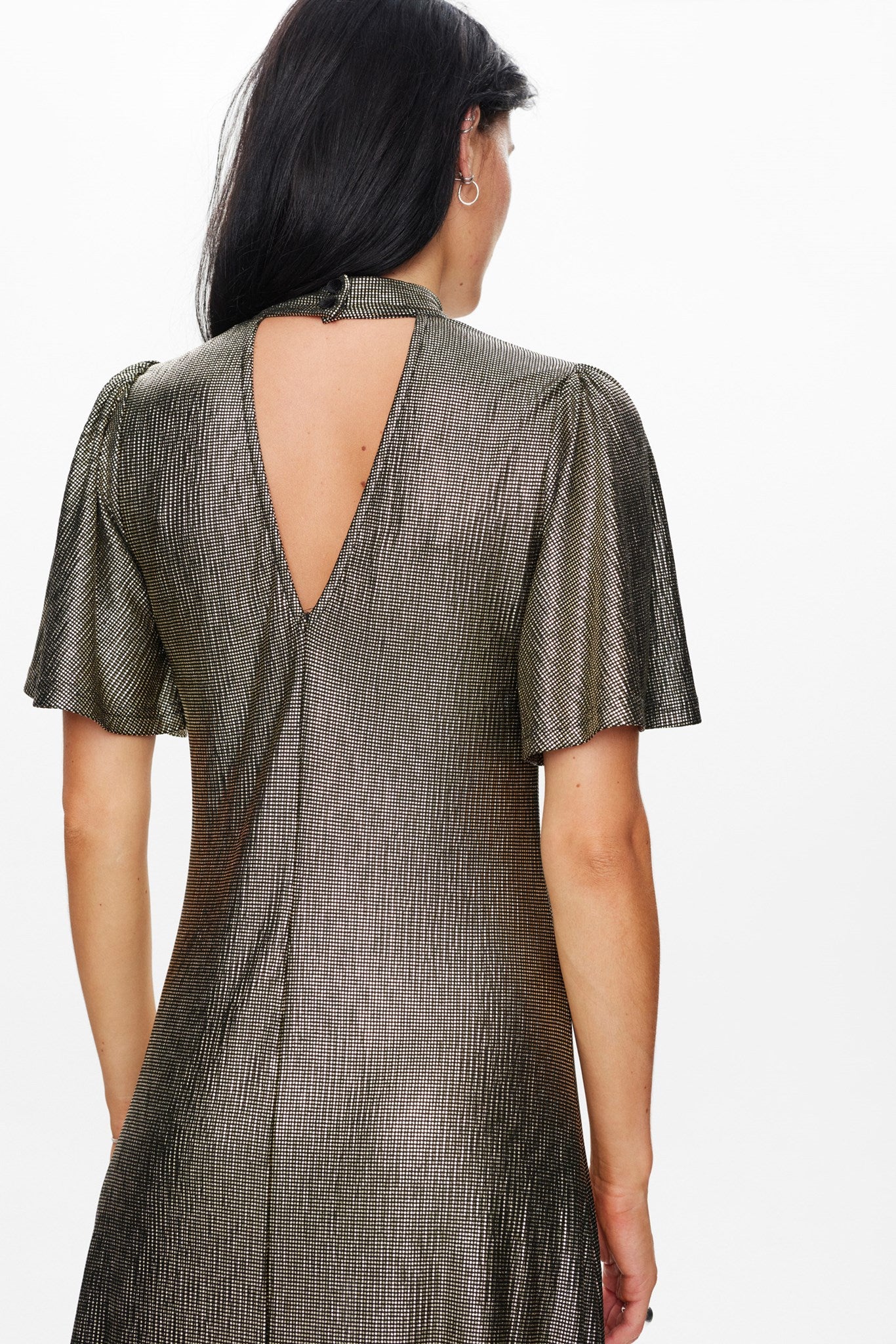 NUSIMMA DRESS - Gold - Image 5