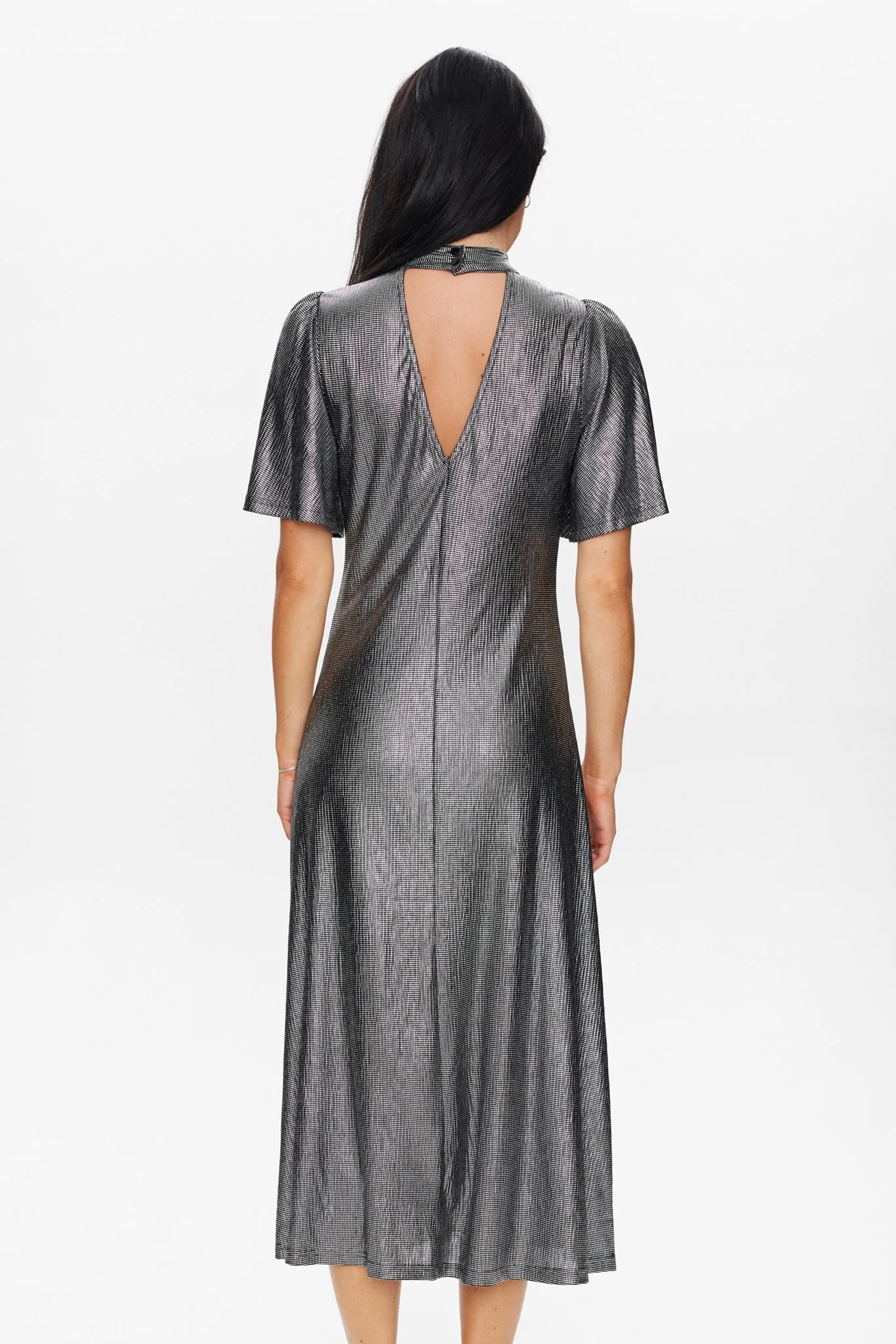 NUSIMMA DRESS - Silver - Image 2