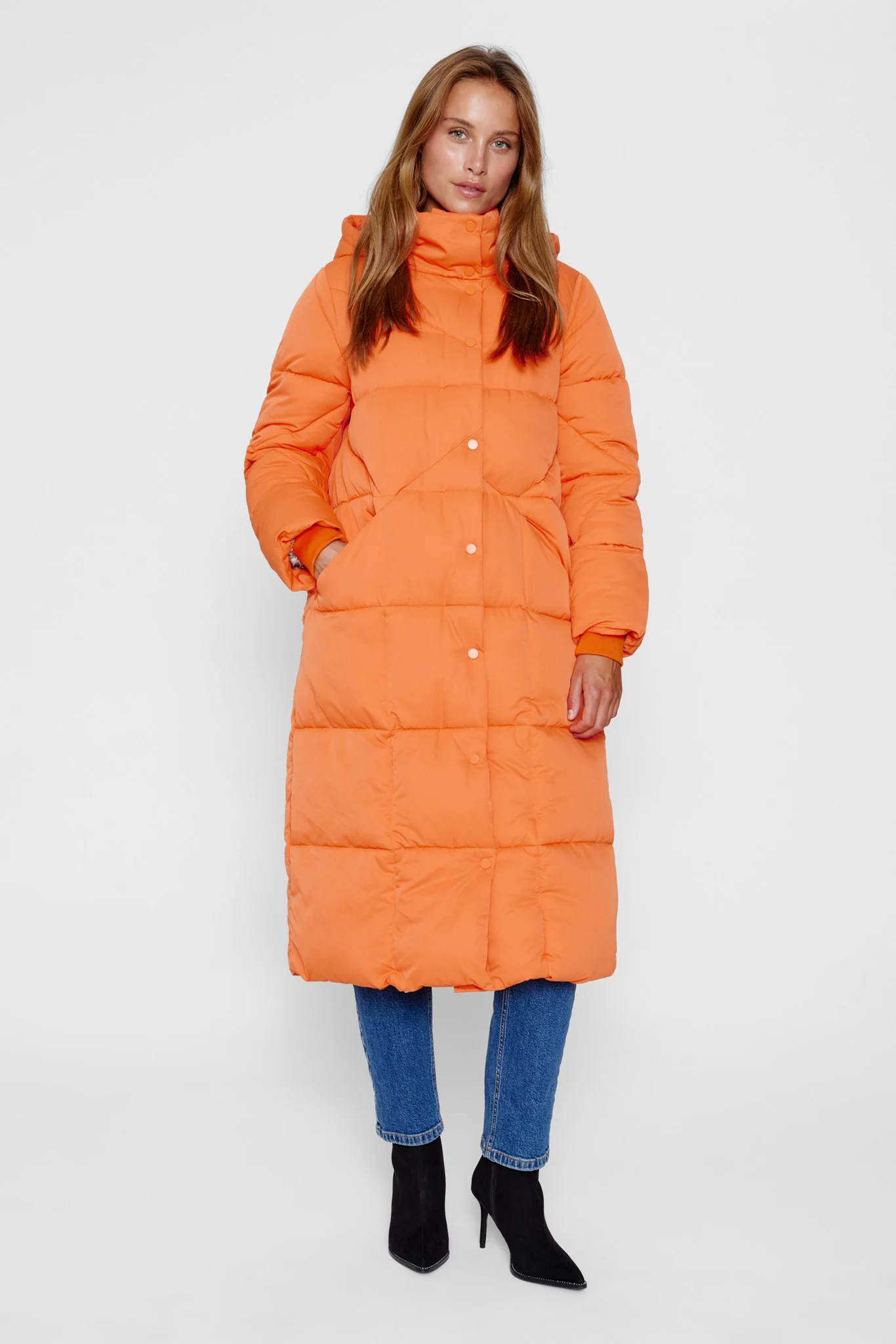 NUSIONA JACKET - Red Orange - Image 3