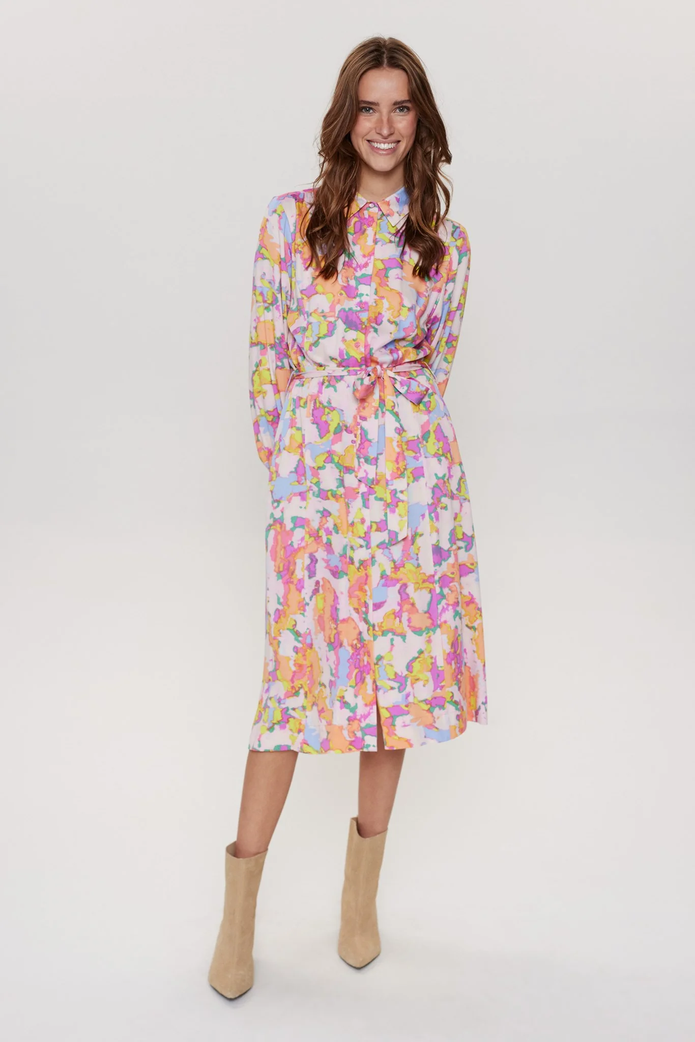 NUSLISH DRESS - Pink Lemonade - Image 3